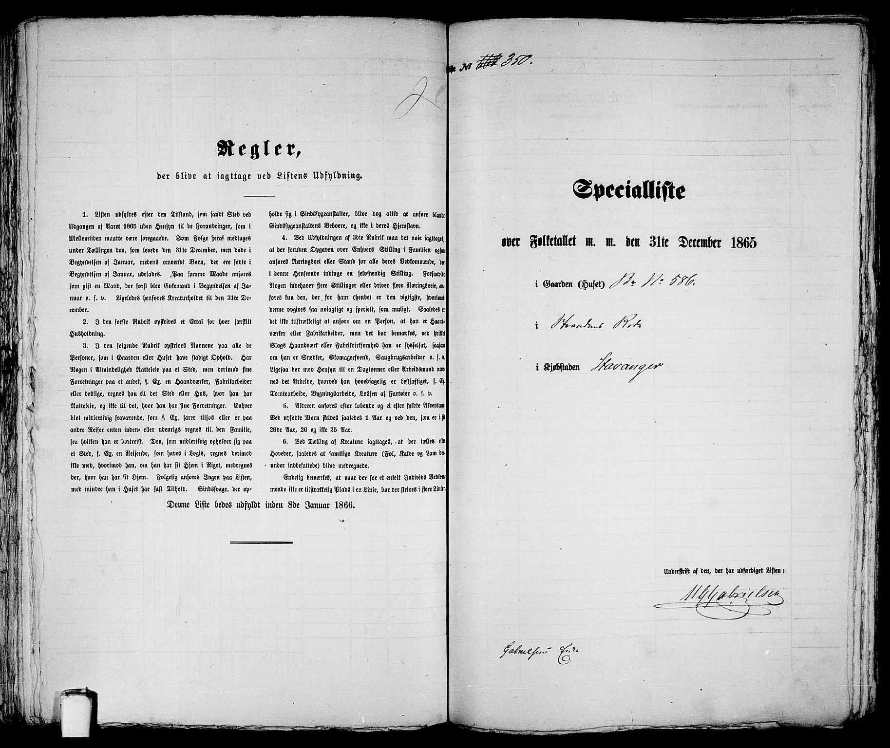 RA, Folketelling 1865 for 1103 Stavanger kjøpstad, 1865, s. 729