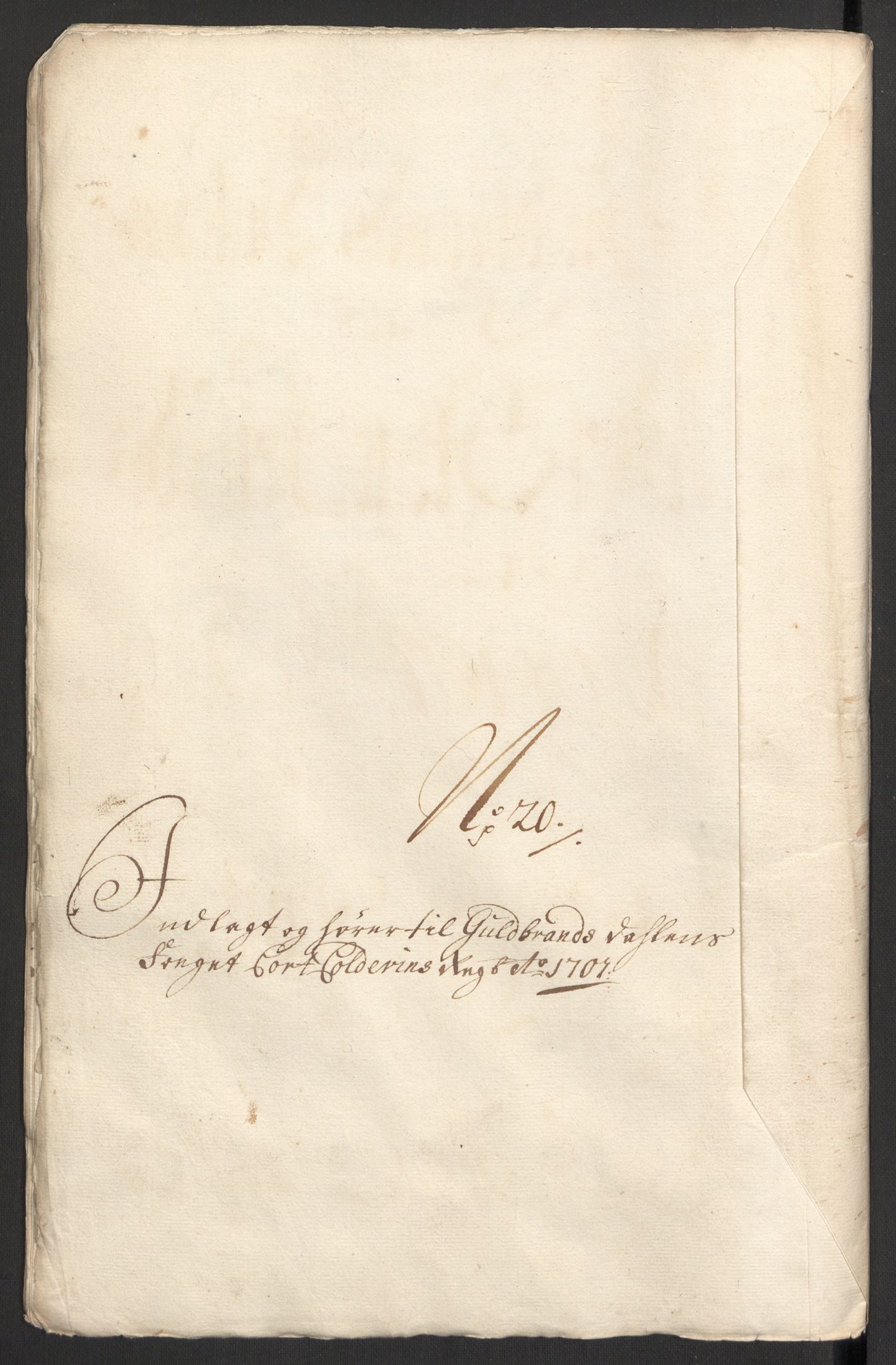 Rentekammeret inntil 1814, Reviderte regnskaper, Fogderegnskap, RA/EA-4092/R17/L1174: Fogderegnskap Gudbrandsdal, 1701, s. 197