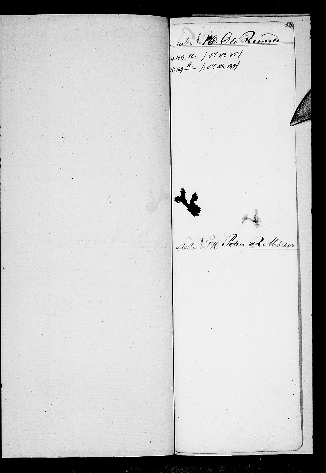 Molde byfogd, SAT/A-0025/2/2A/L0001: Panteregister nr. 1, 1790-1823, s. 83
