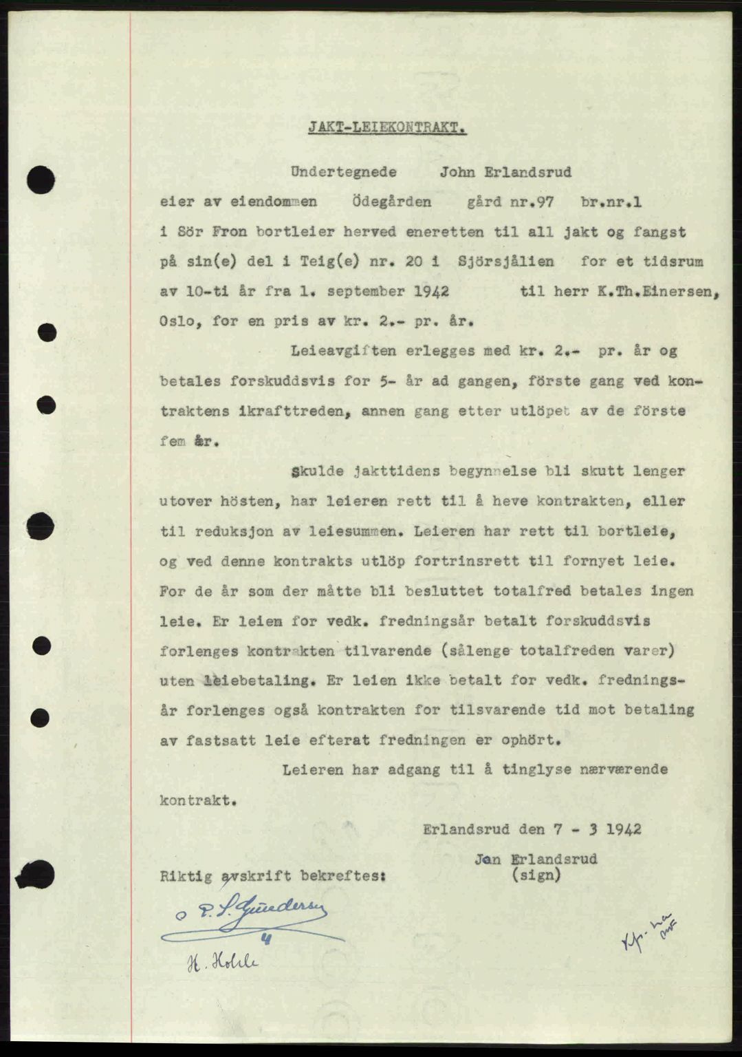 Sør-Gudbrandsdal tingrett, SAH/TING-004/H/Hb/Hbd/L0018: Pantebok nr. A18, 1947-1947, Dagboknr: 619/1947