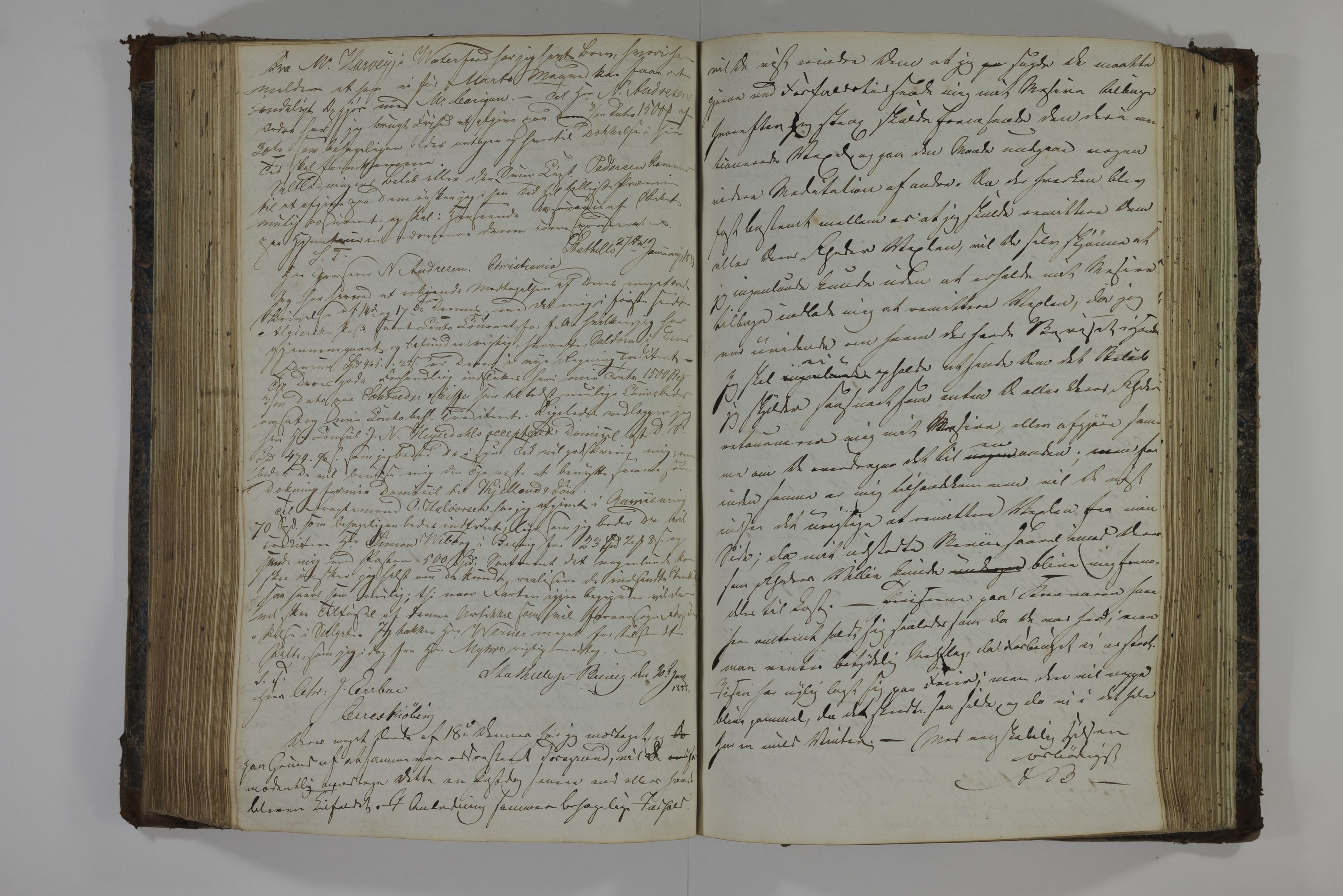 Blehr/ Kjellestad, TEMU/TGM-A-1212/B/L0005: Copiebog, 1829-1835, s. 231