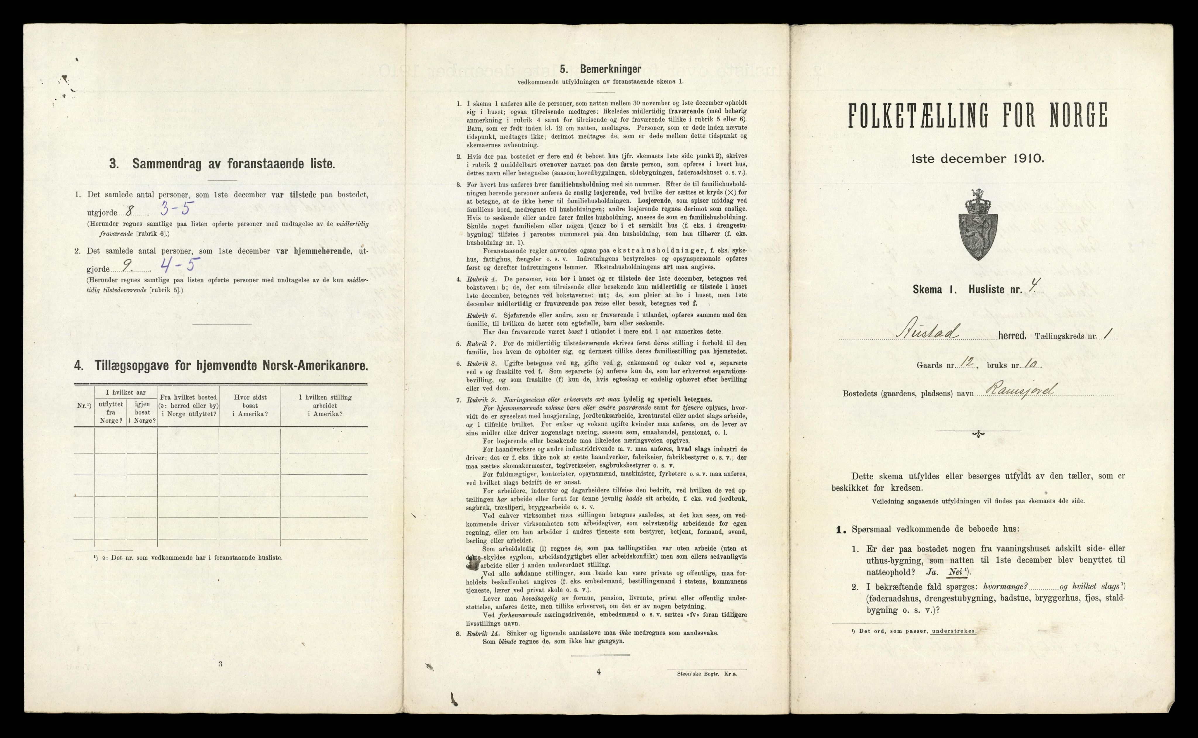 RA, Folketelling 1910 for 1031 Austad herred, 1910, s. 26