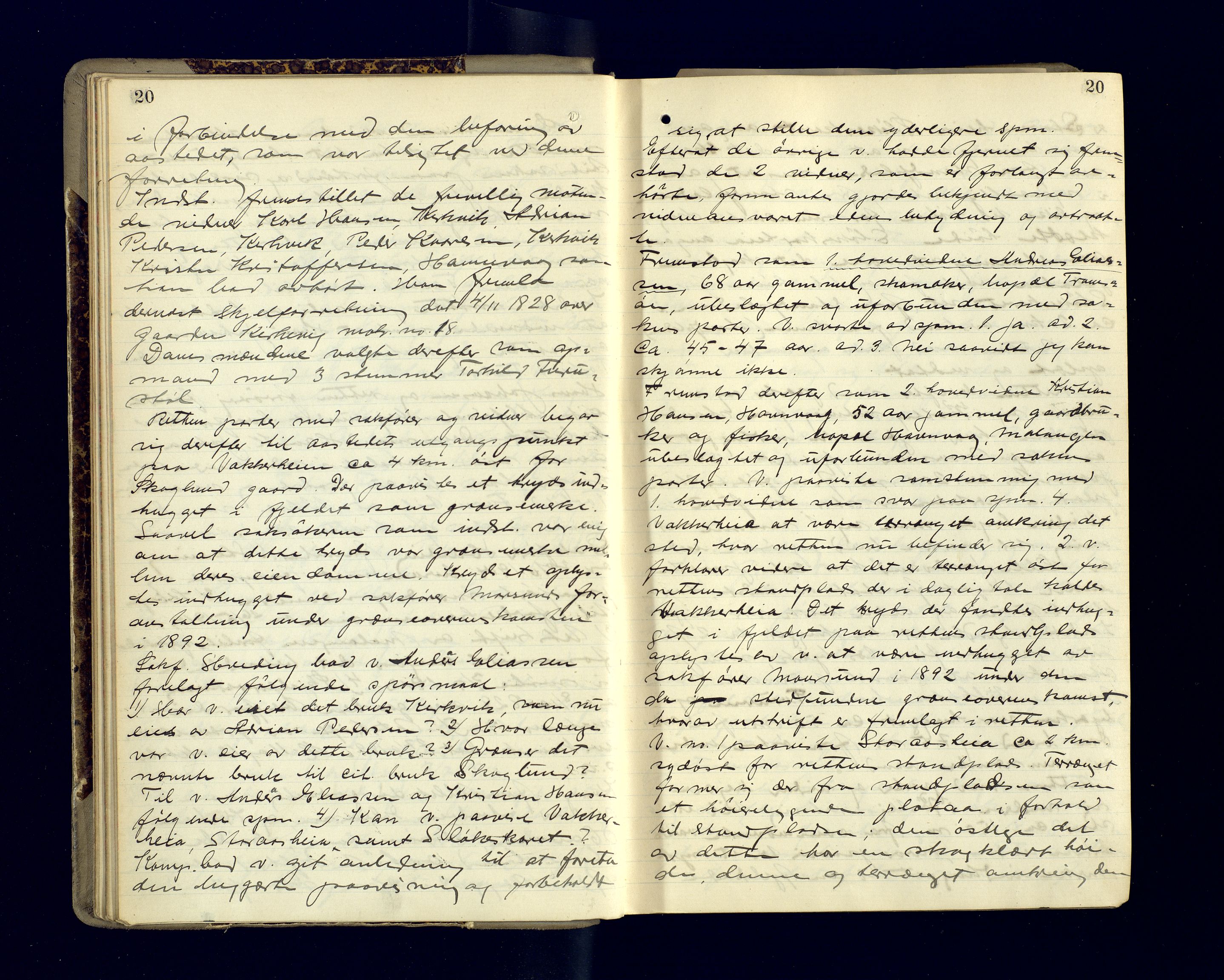 Malangen sorenskriveri, AV/SATØ-SATØ-0051/1/F/Fa/L0034: Ekstraretts- og sjørettsprotokoller. Med noen vigsler (f.eks. side 229), 1913-1924, s. 20