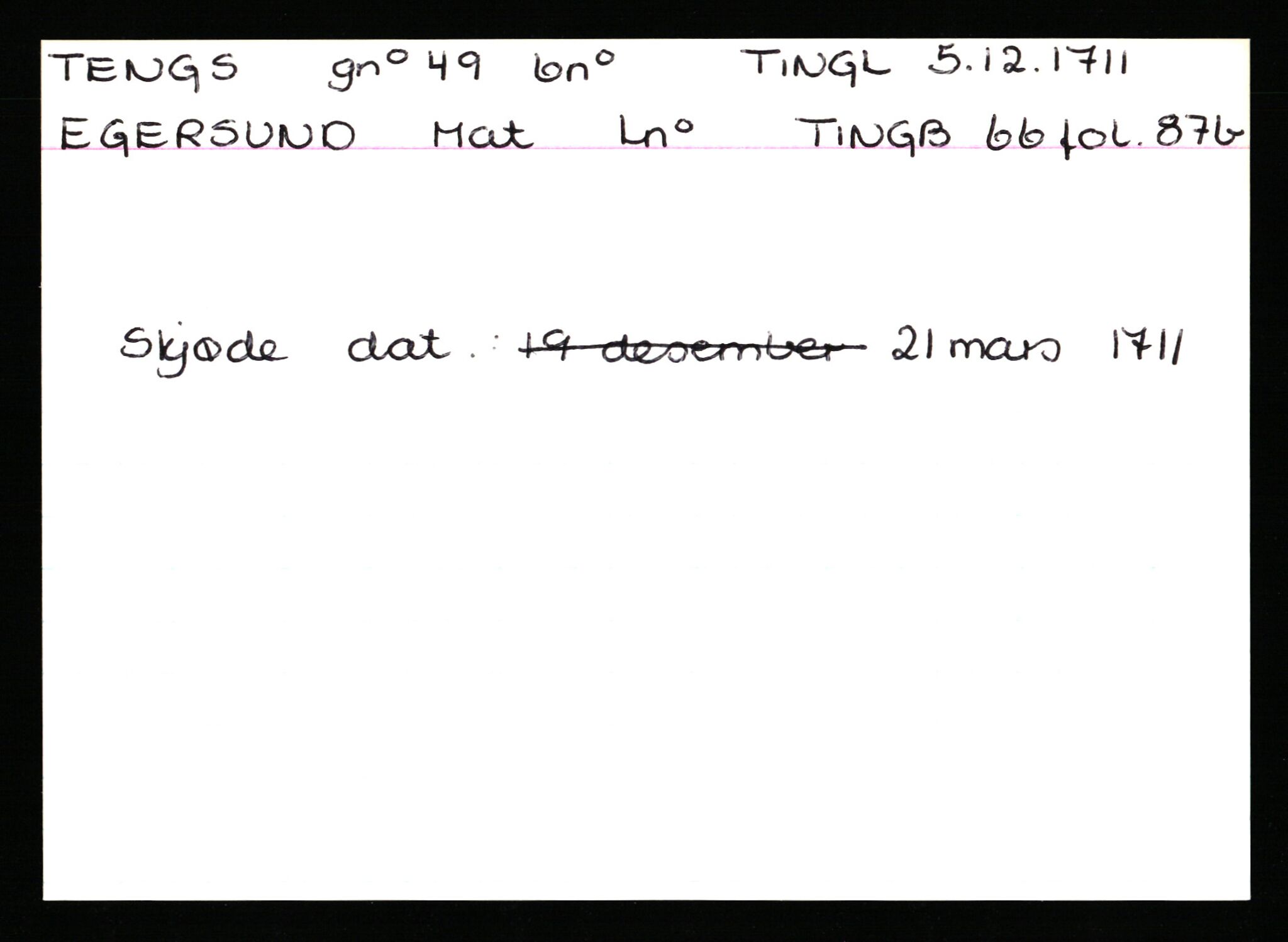 Statsarkivet i Stavanger, AV/SAST-A-101971/03/Y/Ym/L0060: Åstedskort sortert etter gårdsnavn: Tengesdal - Tjørn, 1600-1950, s. 41
