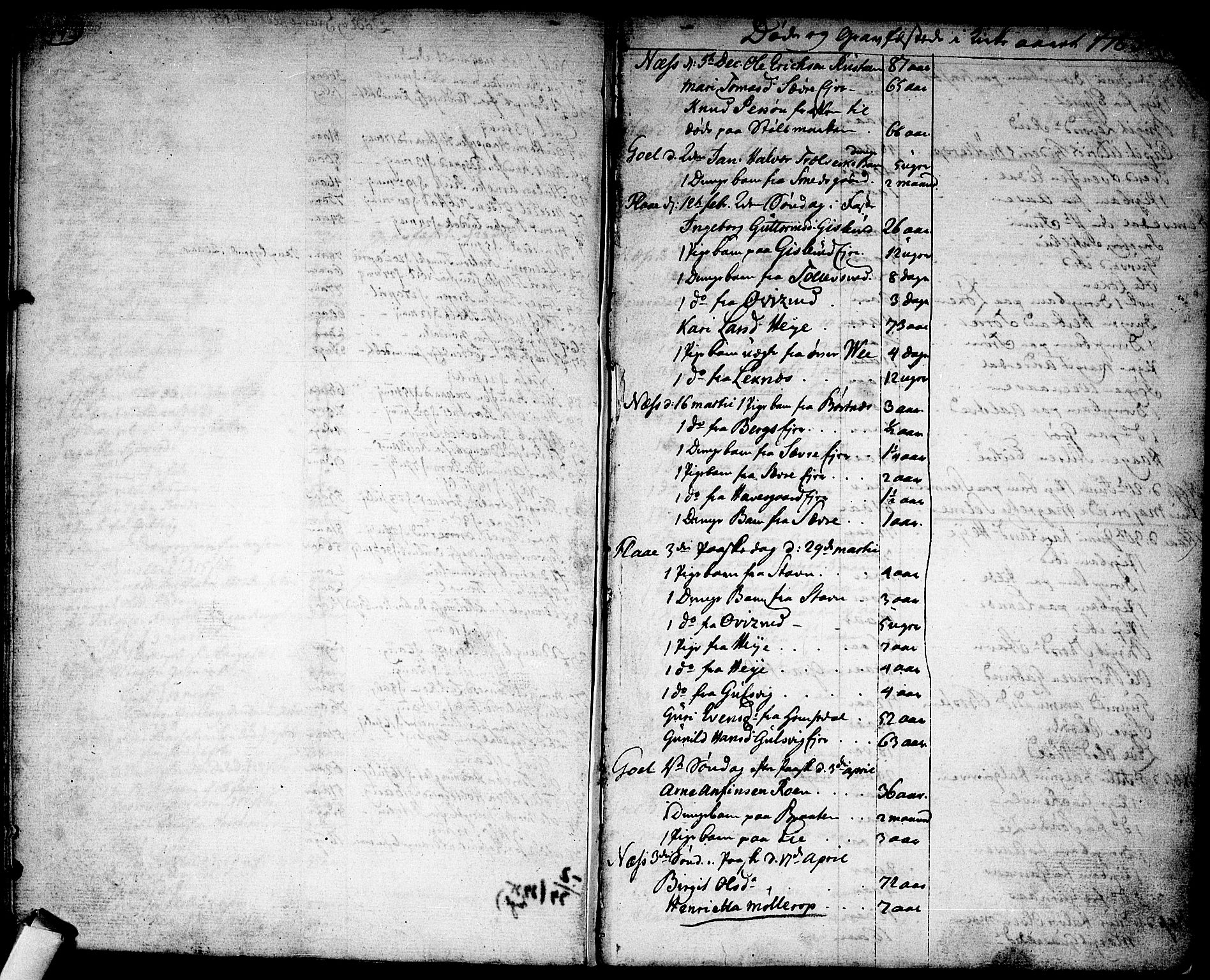 Nes kirkebøker, AV/SAKO-A-236/F/Fa/L0004: Ministerialbok nr. 4, 1764-1786, s. 445-446