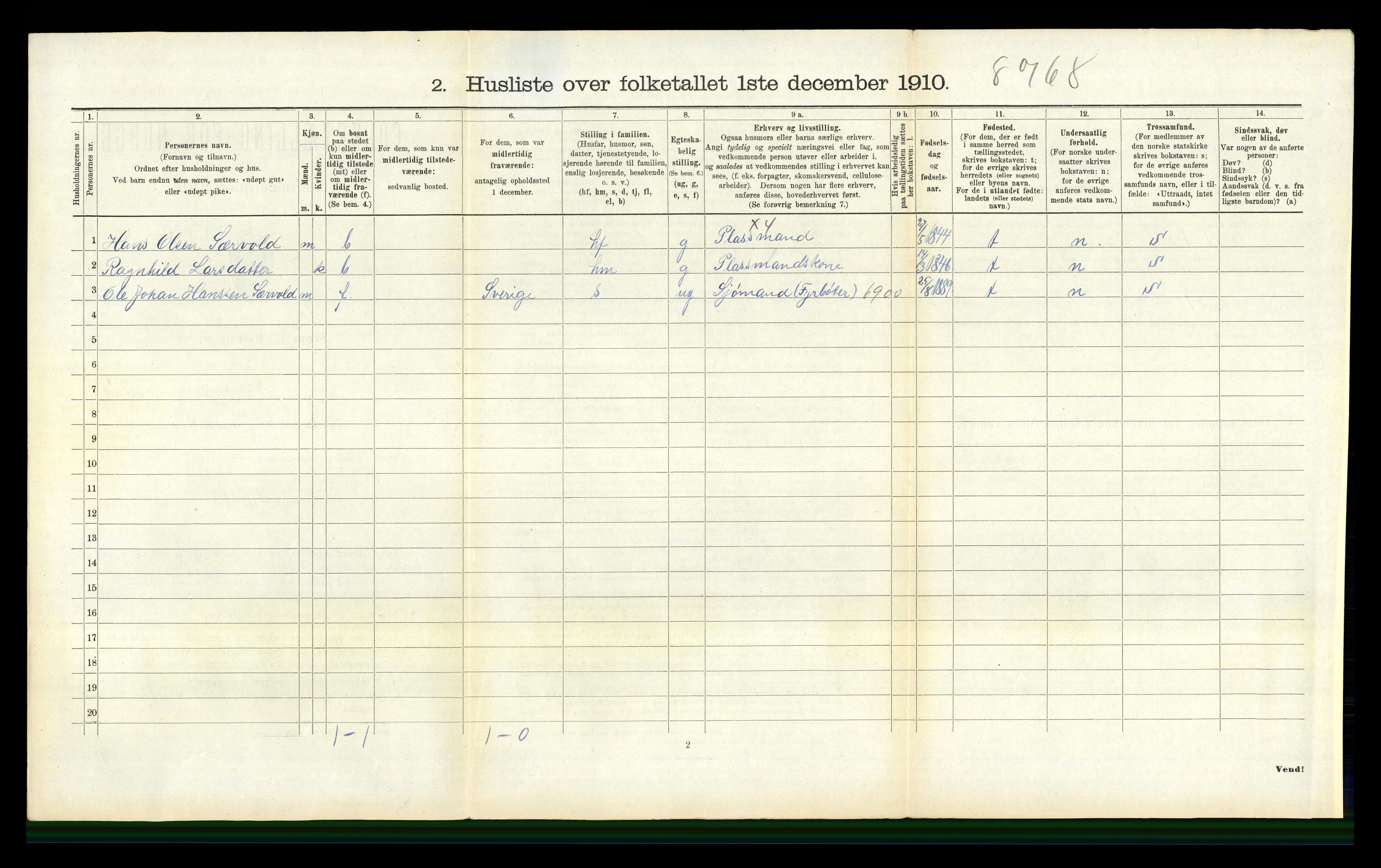 RA, Folketelling 1910 for 1243 Os herred, 1910, s. 455