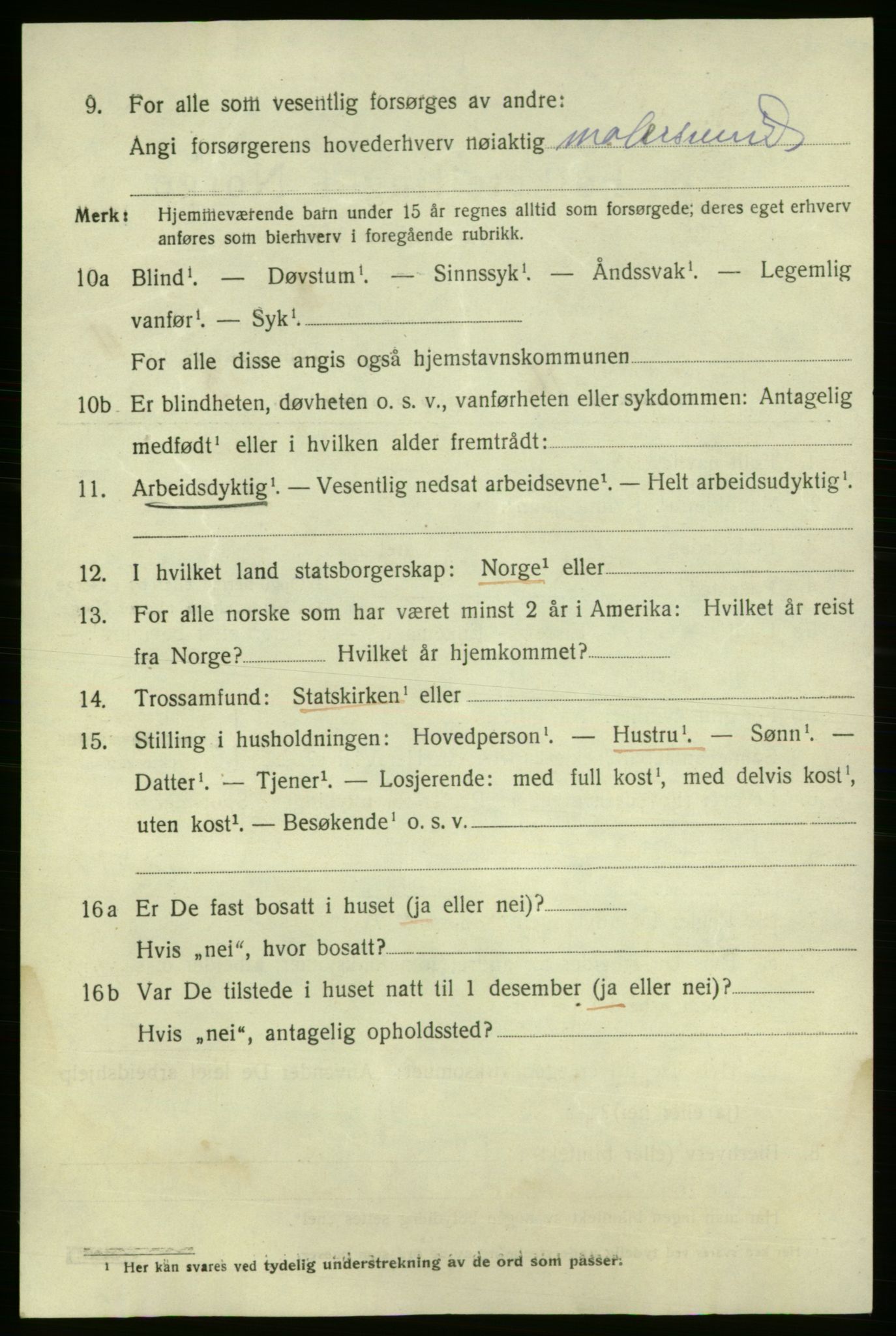 SAO, Folketelling 1920 for 0101 Fredrikshald kjøpstad, 1920, s. 19158