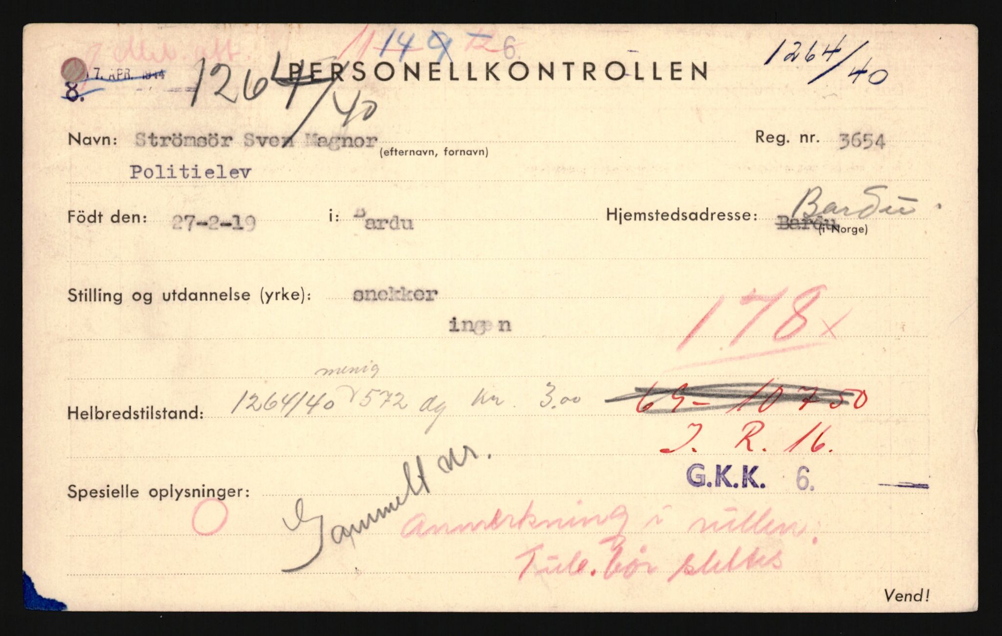 Forsvaret, Troms infanteriregiment nr. 16, AV/RA-RAFA-3146/P/Pa/L0024/0001: Rulleblad / Rulleblad for regimentets menige mannskaper, årsklasse 1940, 1940, s. 152