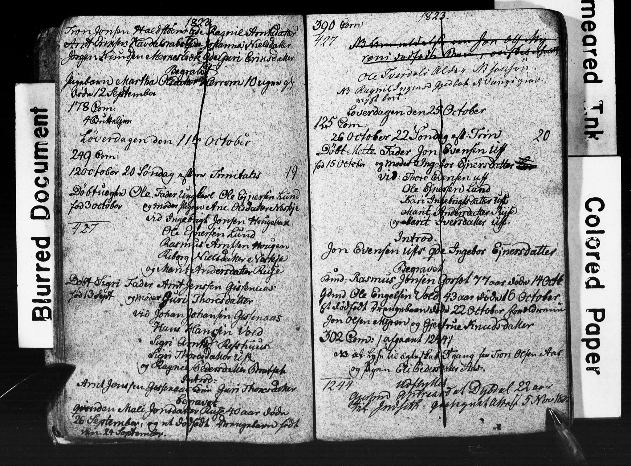 Ministerialprotokoller, klokkerbøker og fødselsregistre - Sør-Trøndelag, AV/SAT-A-1456/674/L0883: Klokkerbok nr. 674C10, 1822-1829