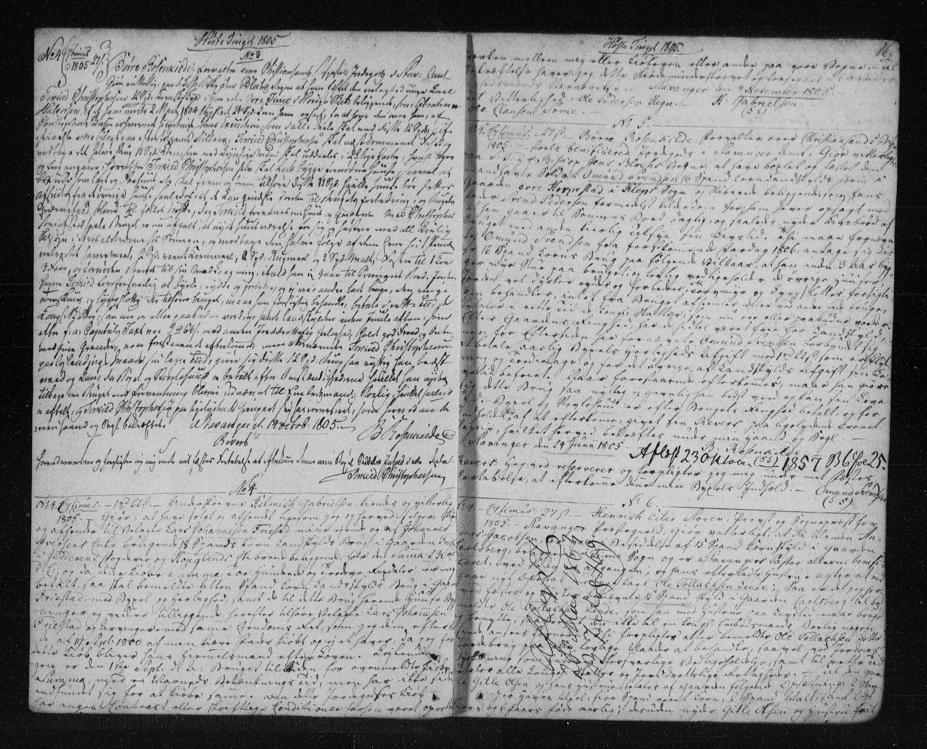 Jæren og Dalane sorenskriveri, AV/SAST-A-100306/4/41/41B/L0011: Pantebok nr. 8, 1805-1812, s. 16