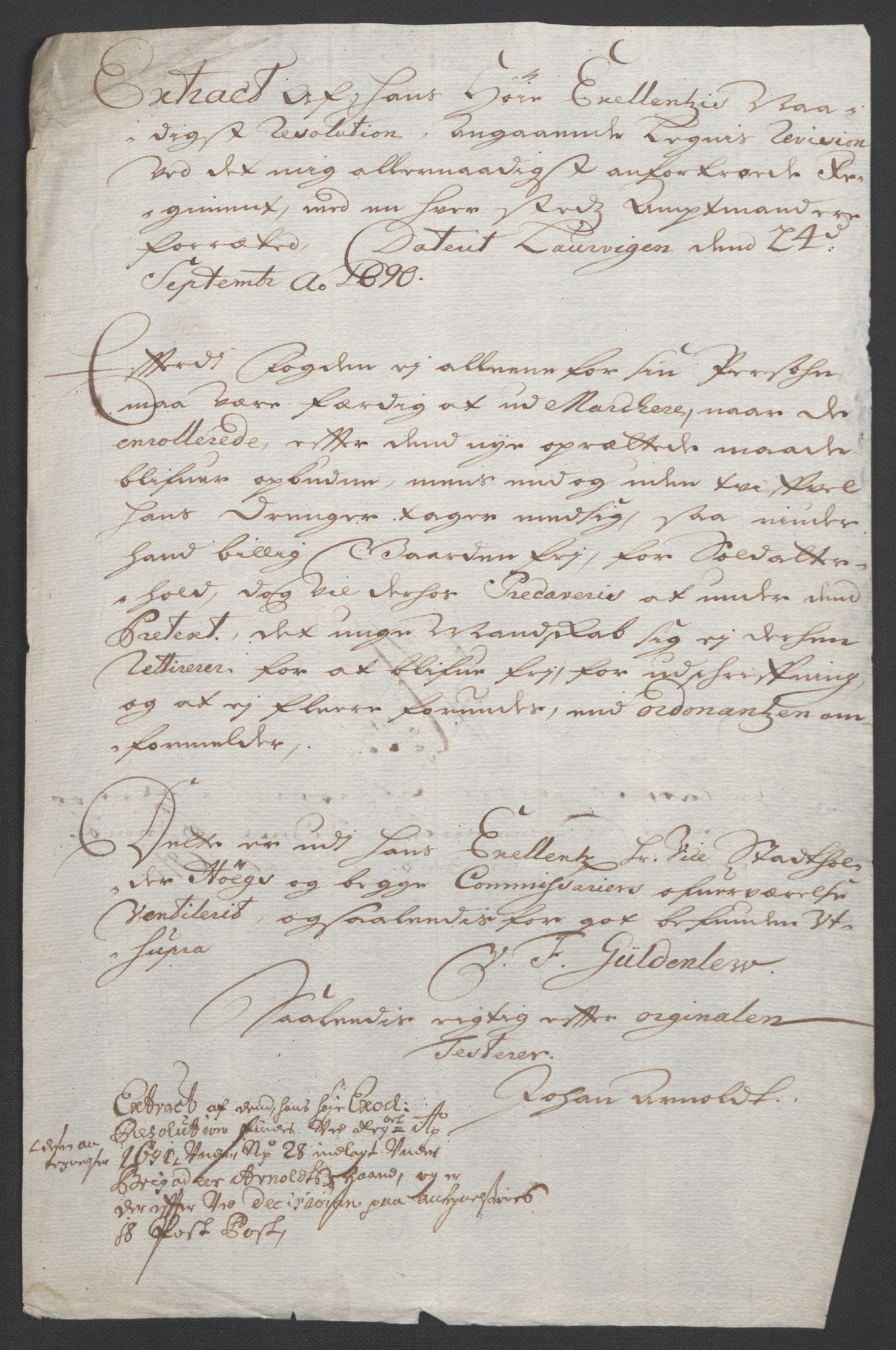 Rentekammeret inntil 1814, Reviderte regnskaper, Fogderegnskap, RA/EA-4092/R36/L2092: Fogderegnskap Øvre og Nedre Telemark og Bamble, 1694, s. 268