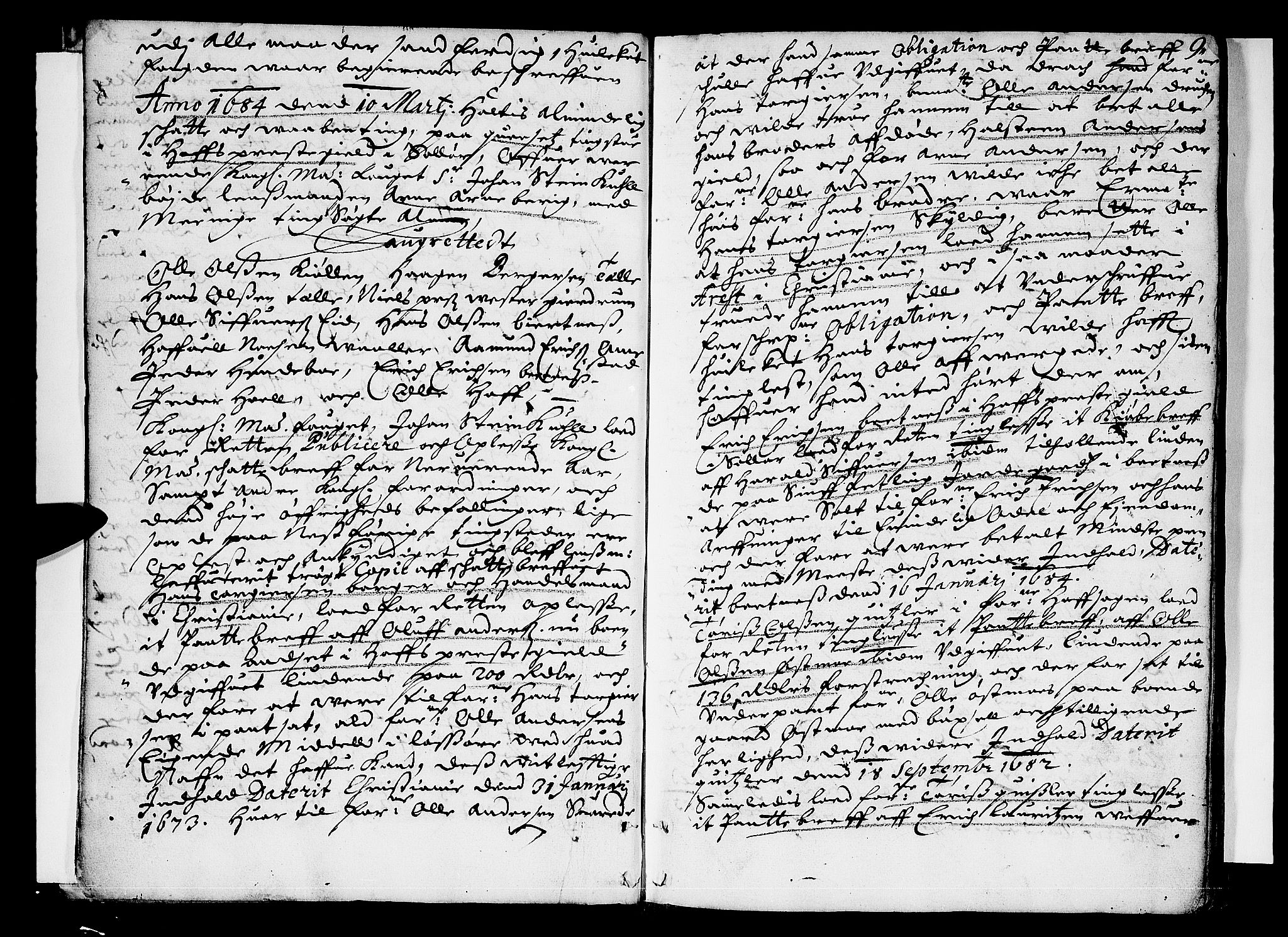 Solør og Østerdalen sorenskriveri, AV/SAH-TING-024/G/Gb/L0023: Tingbok, 1684, s. 8b-9a