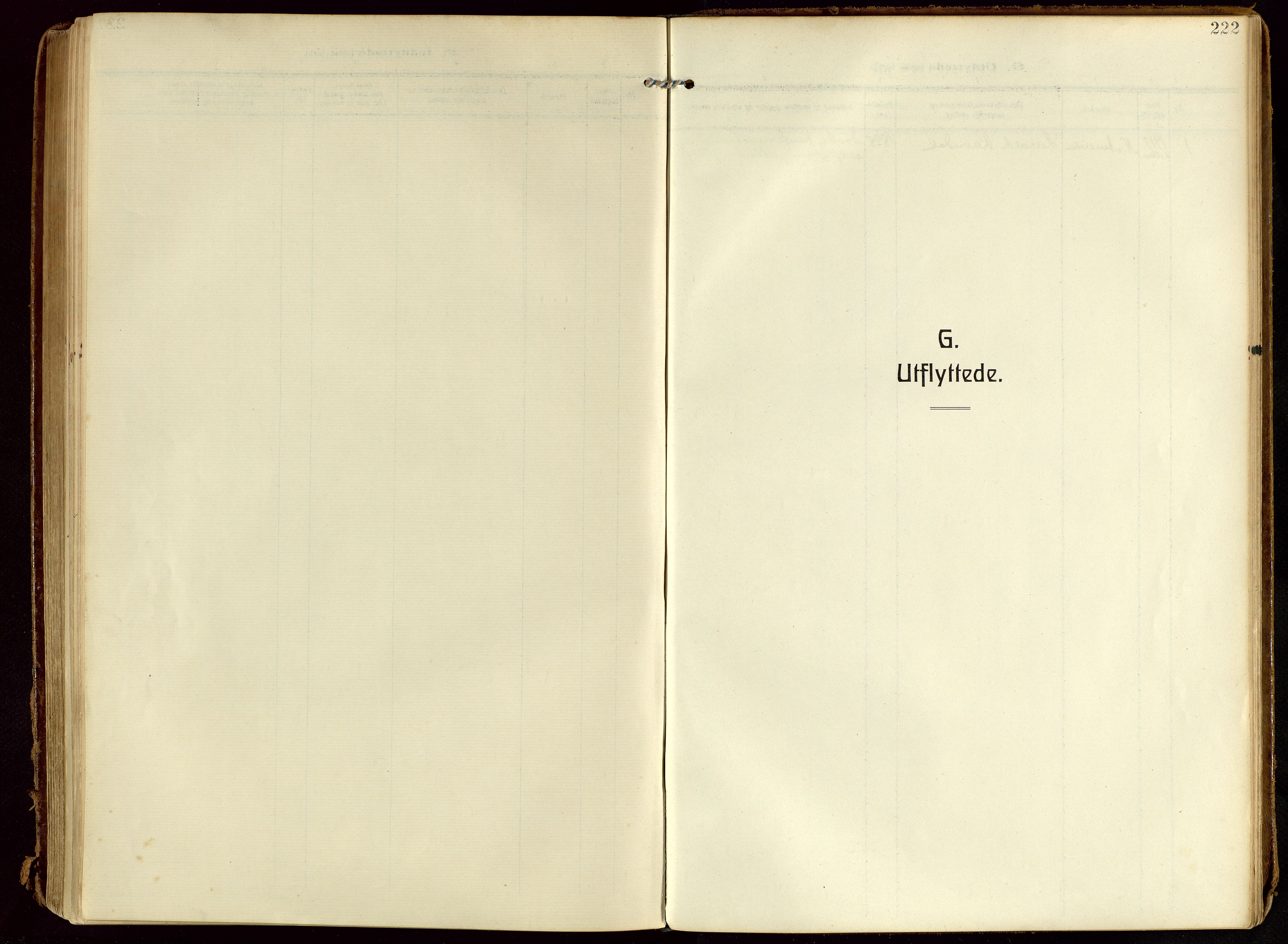 Lye sokneprestkontor, SAST/A-101794/002/B/L0001: Ministerialbok nr. A 13, 1910-1925, s. 222