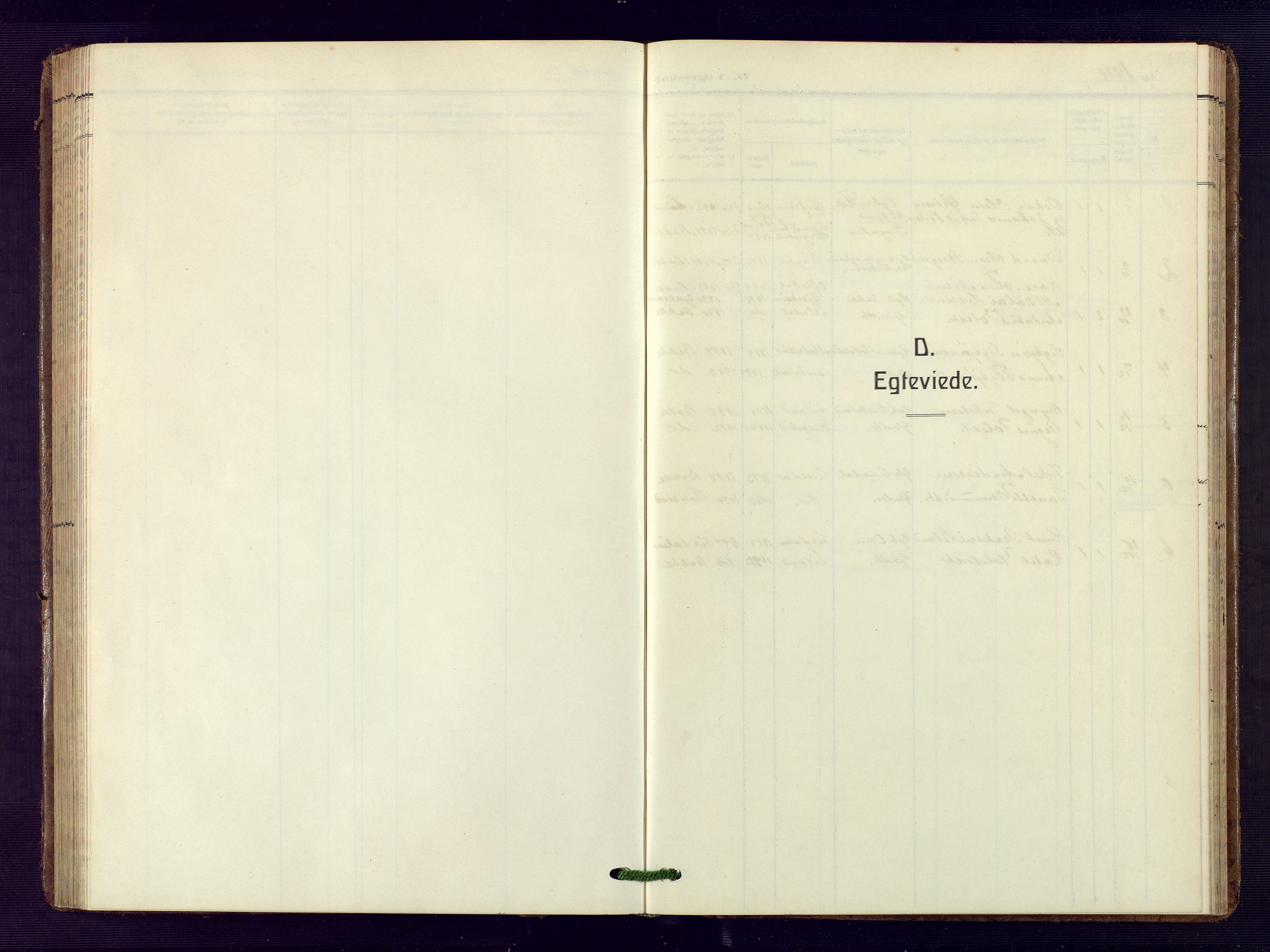 Bakke sokneprestkontor, AV/SAK-1111-0002/F/Fb/Fba/L0004: Klokkerbok nr. B 4, 1911-1946