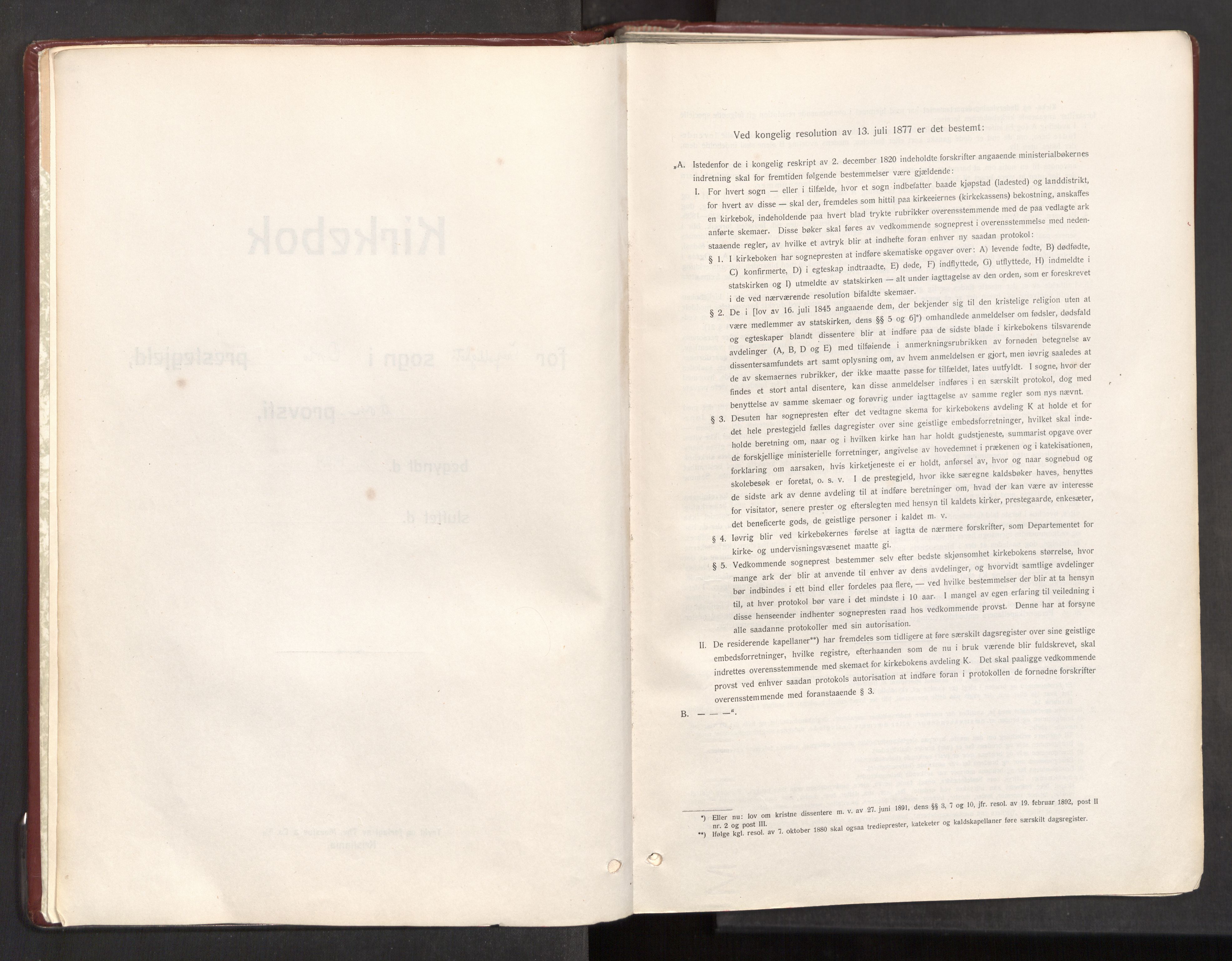 Trefoldighet prestekontor Kirkebøker, SAO/A-10882/F/Fd/L0006: Ministerialbok nr. IV 6, 1929-1957