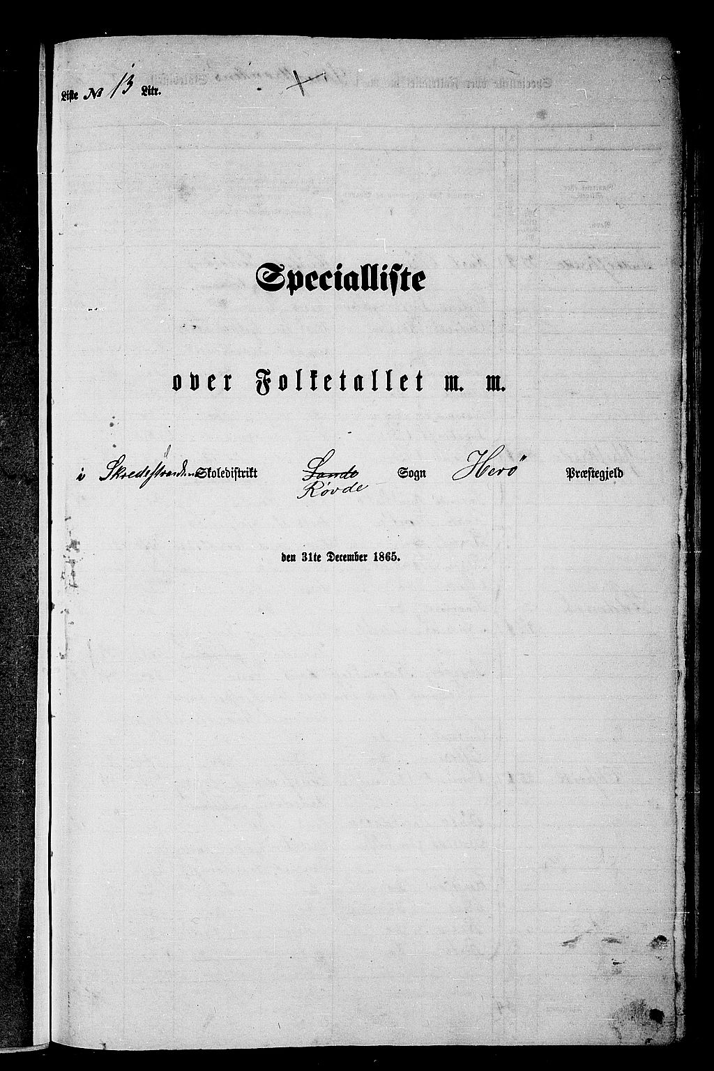 RA, Folketelling 1865 for 1515P Herøy prestegjeld, 1865, s. 176