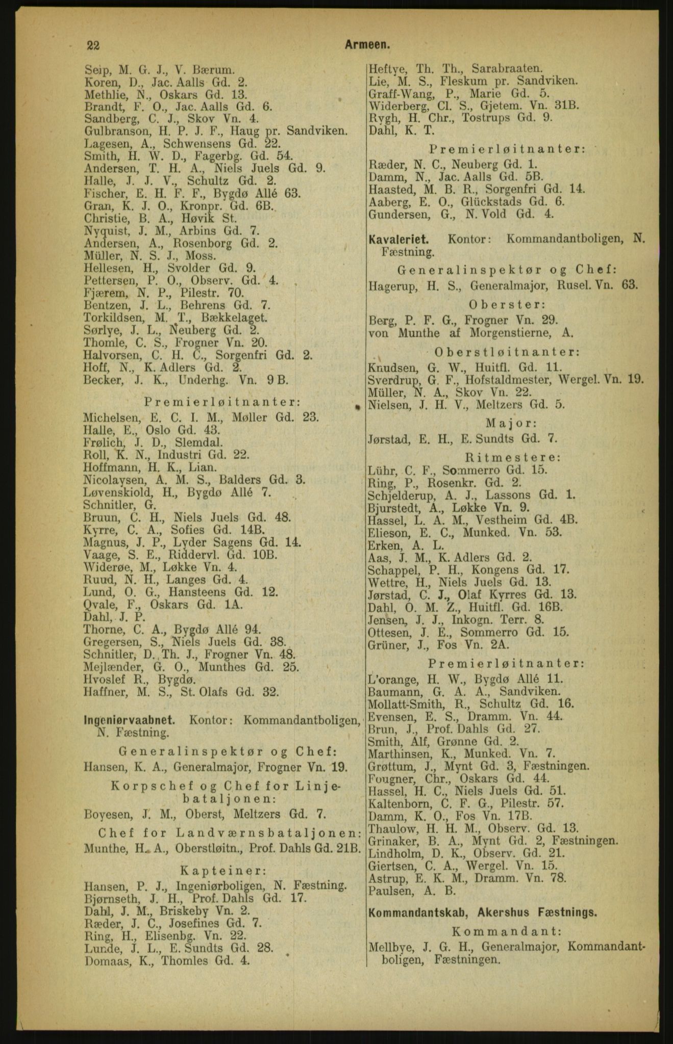 Kristiania/Oslo adressebok, PUBL/-, 1900, s. 22