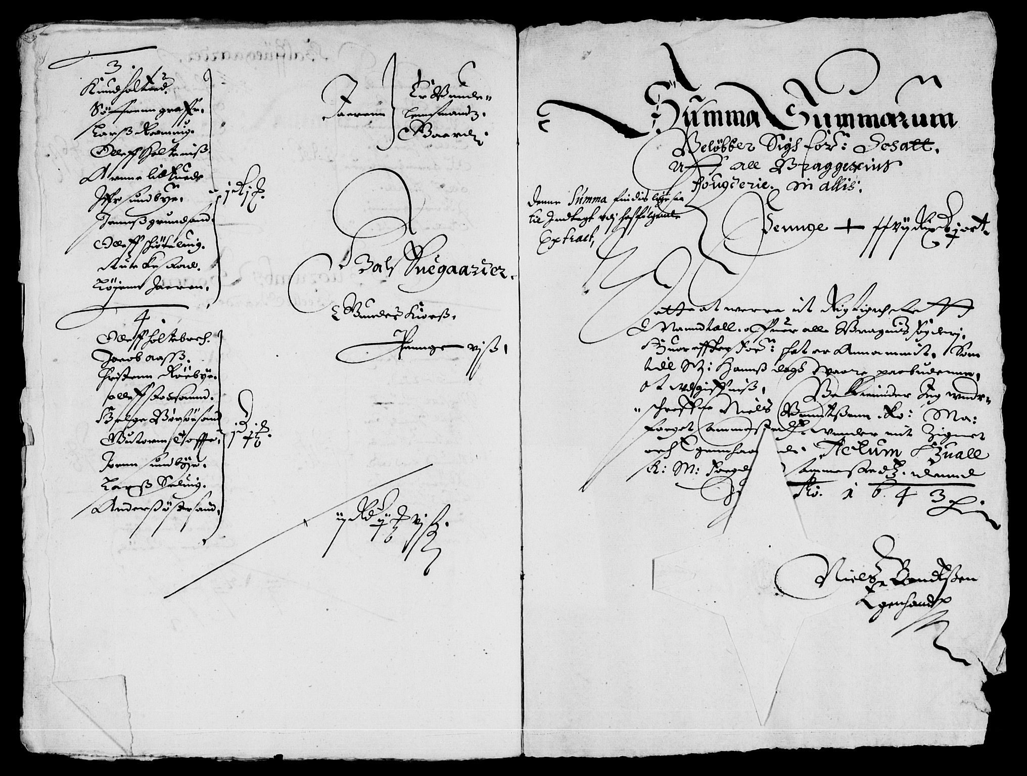 Rentekammeret inntil 1814, Reviderte regnskaper, Lensregnskaper, RA/EA-5023/R/Rb/Rba/L0174: Akershus len, 1643-1644
