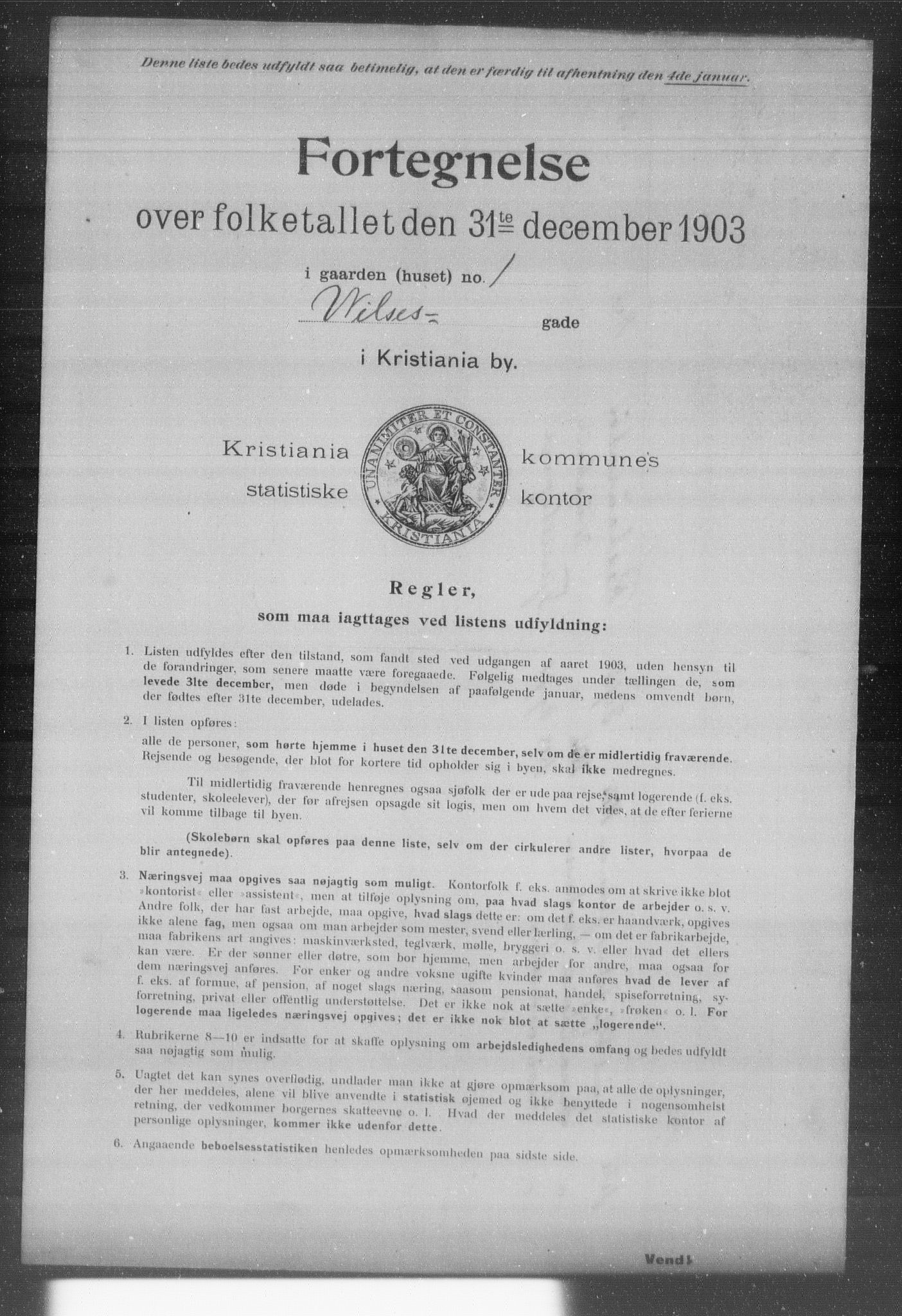 OBA, Kommunal folketelling 31.12.1903 for Kristiania kjøpstad, 1903, s. 24576