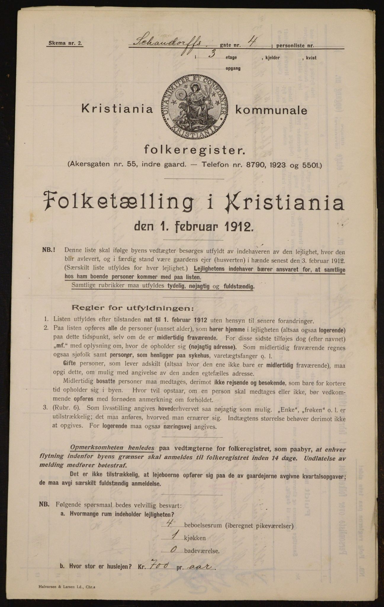 OBA, Kommunal folketelling 1.2.1912 for Kristiania, 1912, s. 89788