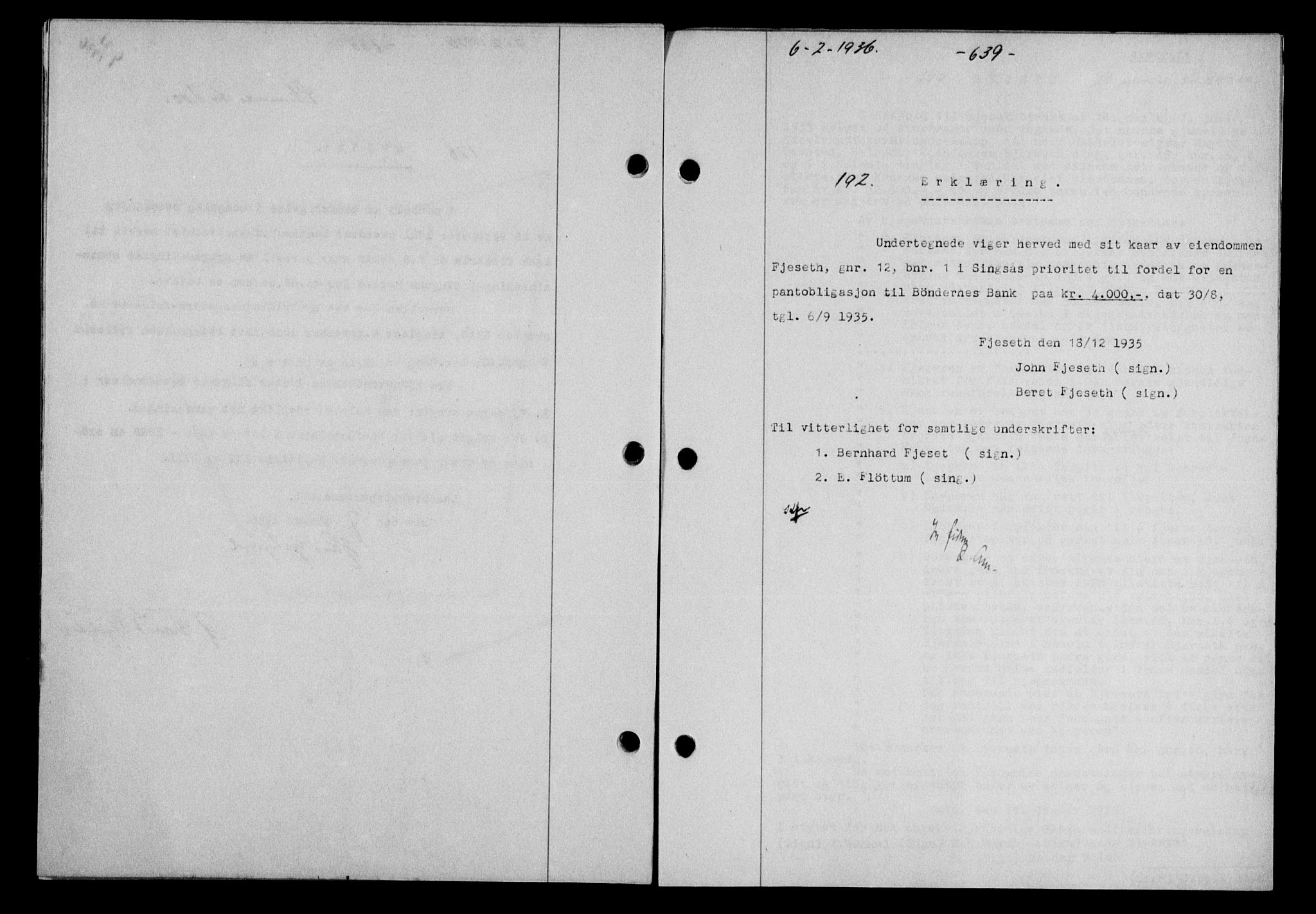 Gauldal sorenskriveri, SAT/A-0014/1/2/2C/L0045: Pantebok nr. 47-49, 1935-1936, Tingl.dato: 06.02.1936