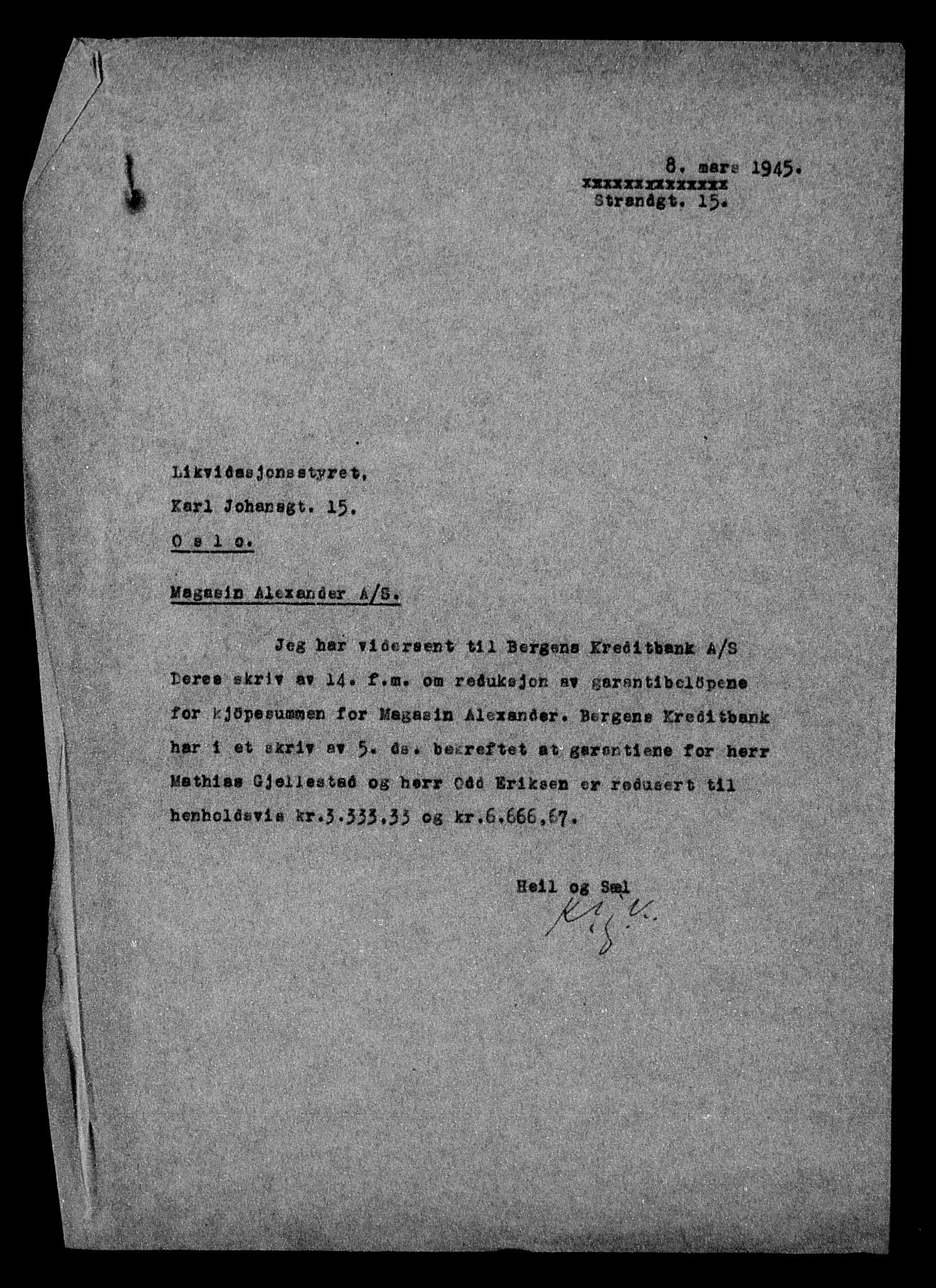 Justisdepartementet, Tilbakeføringskontoret for inndratte formuer, AV/RA-S-1564/H/Hc/Hcd/L0994: --, 1945-1947, s. 349