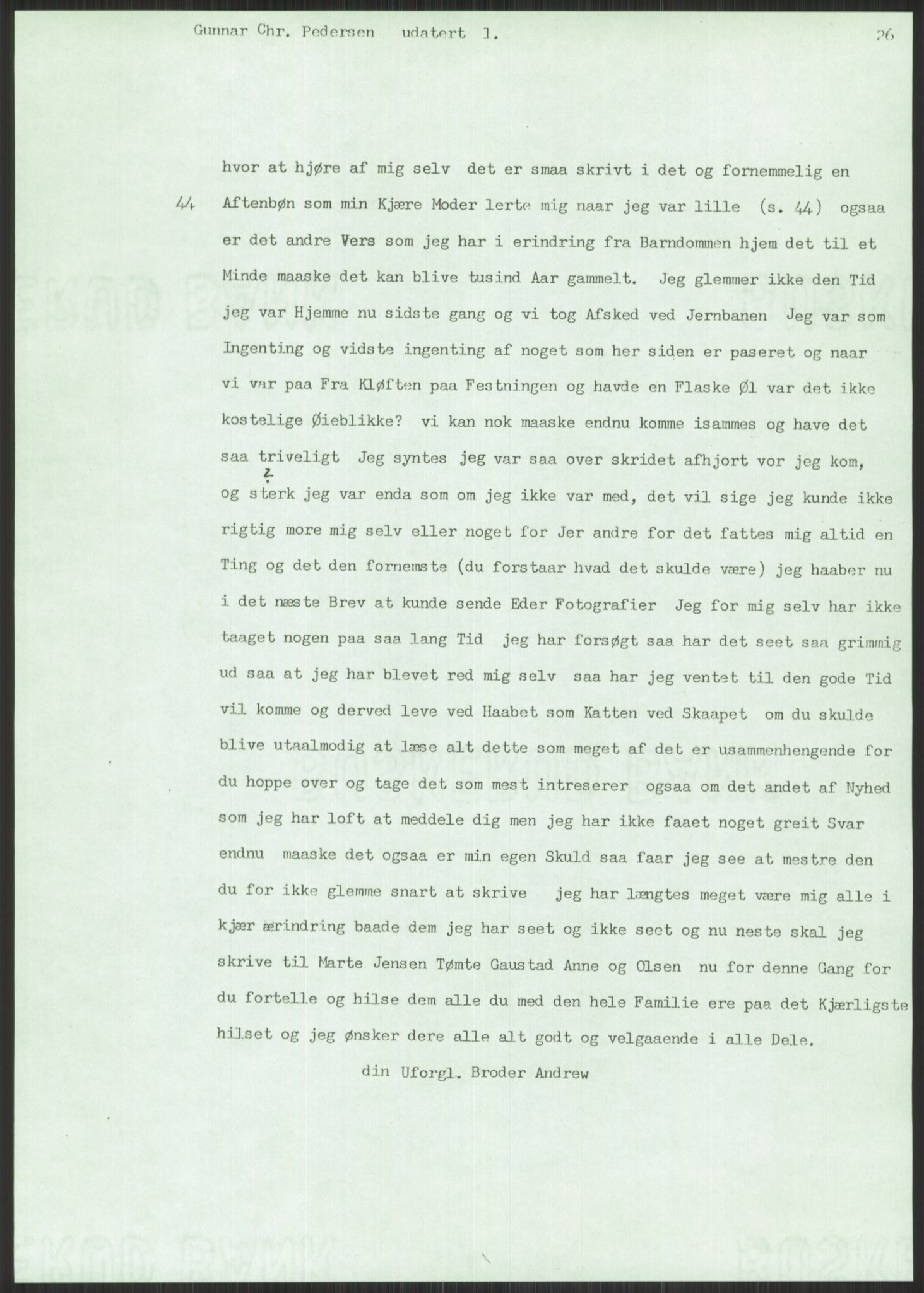 Samlinger til kildeutgivelse, Amerikabrevene, RA/EA-4057/F/L0014: Innlån fra Oppland: Nyberg - Slettahaugen, 1838-1914, s. 821