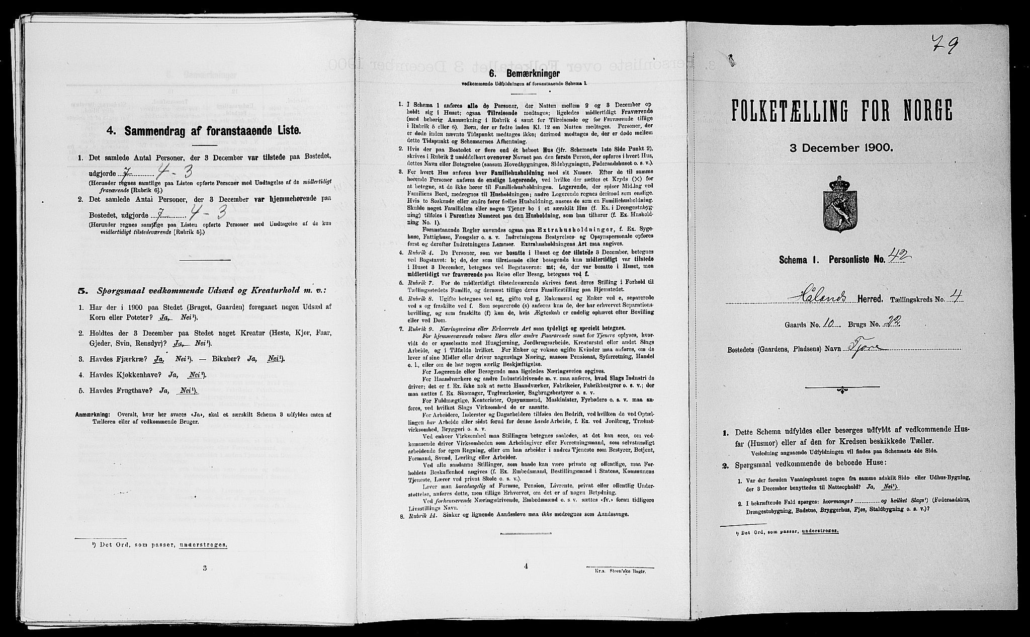 SAST, Folketelling 1900 for 1124 Haaland herred, 1900, s. 686