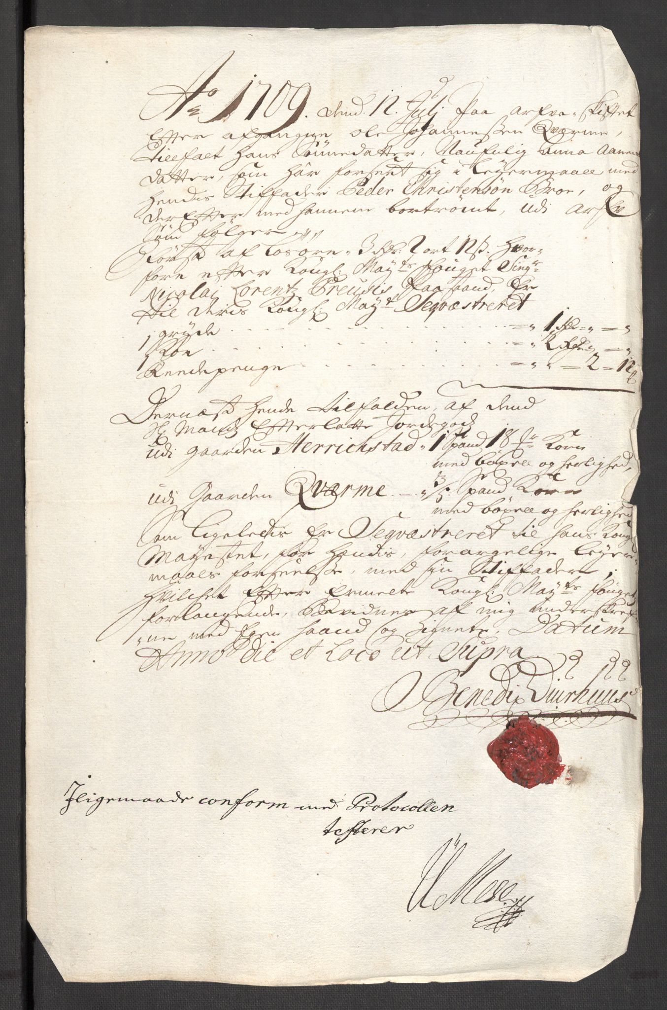 Rentekammeret inntil 1814, Reviderte regnskaper, Fogderegnskap, RA/EA-4092/R46/L2734: Fogderegnskap Jæren og Dalane, 1709-1710, s. 156