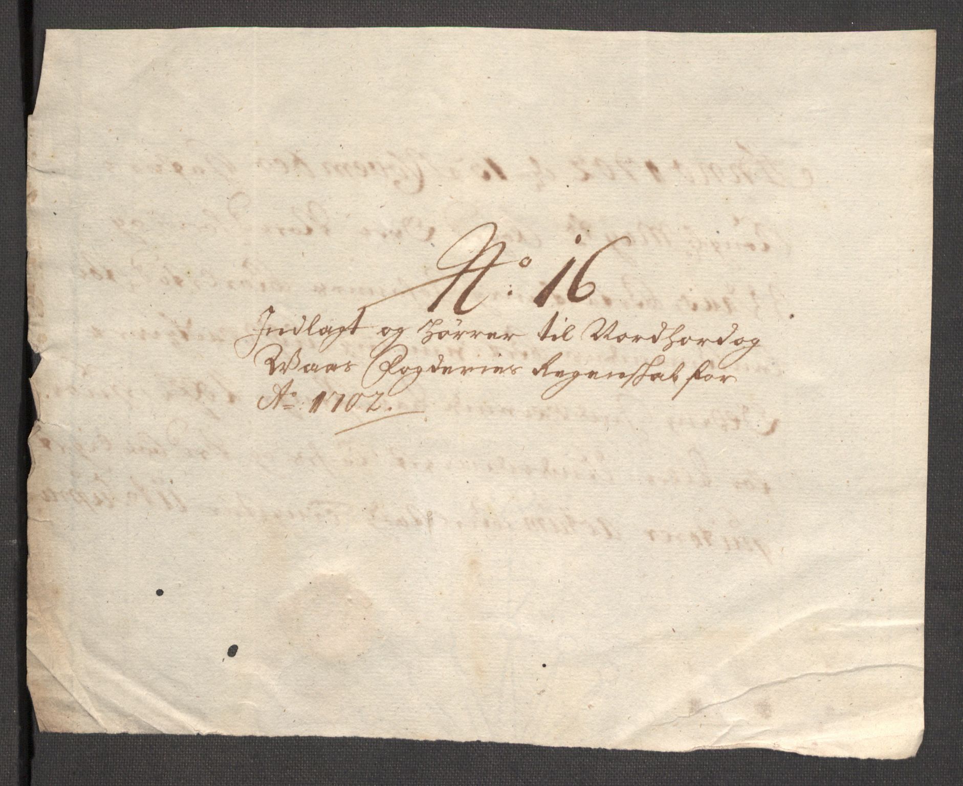 Rentekammeret inntil 1814, Reviderte regnskaper, Fogderegnskap, RA/EA-4092/R51/L3186: Fogderegnskap Nordhordland og Voss, 1702-1703, s. 153
