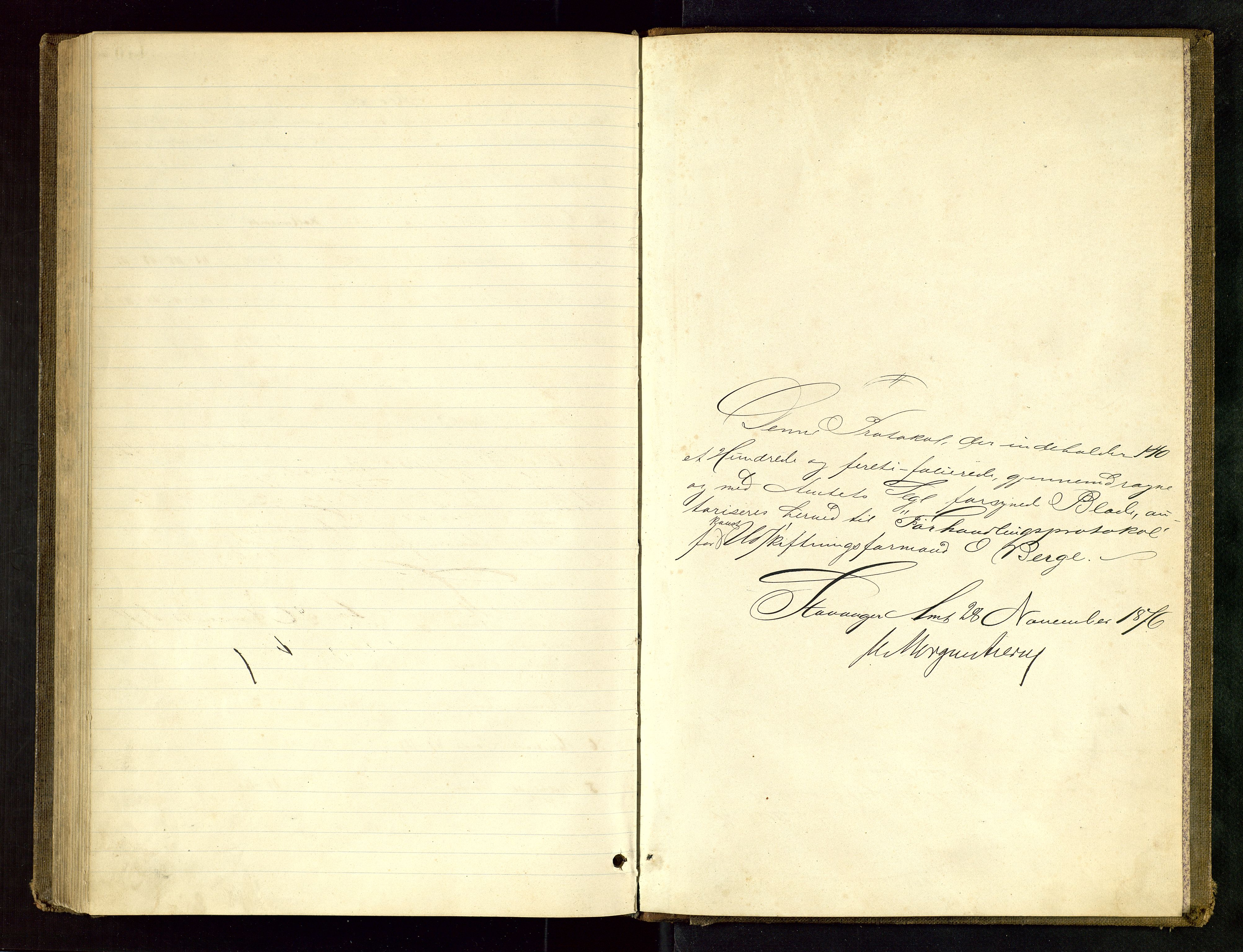 Rogaland jordskifterett, AV/SAST-A-102426/Oa/L0007: Forhandlingsprotokoll, 1877-1880