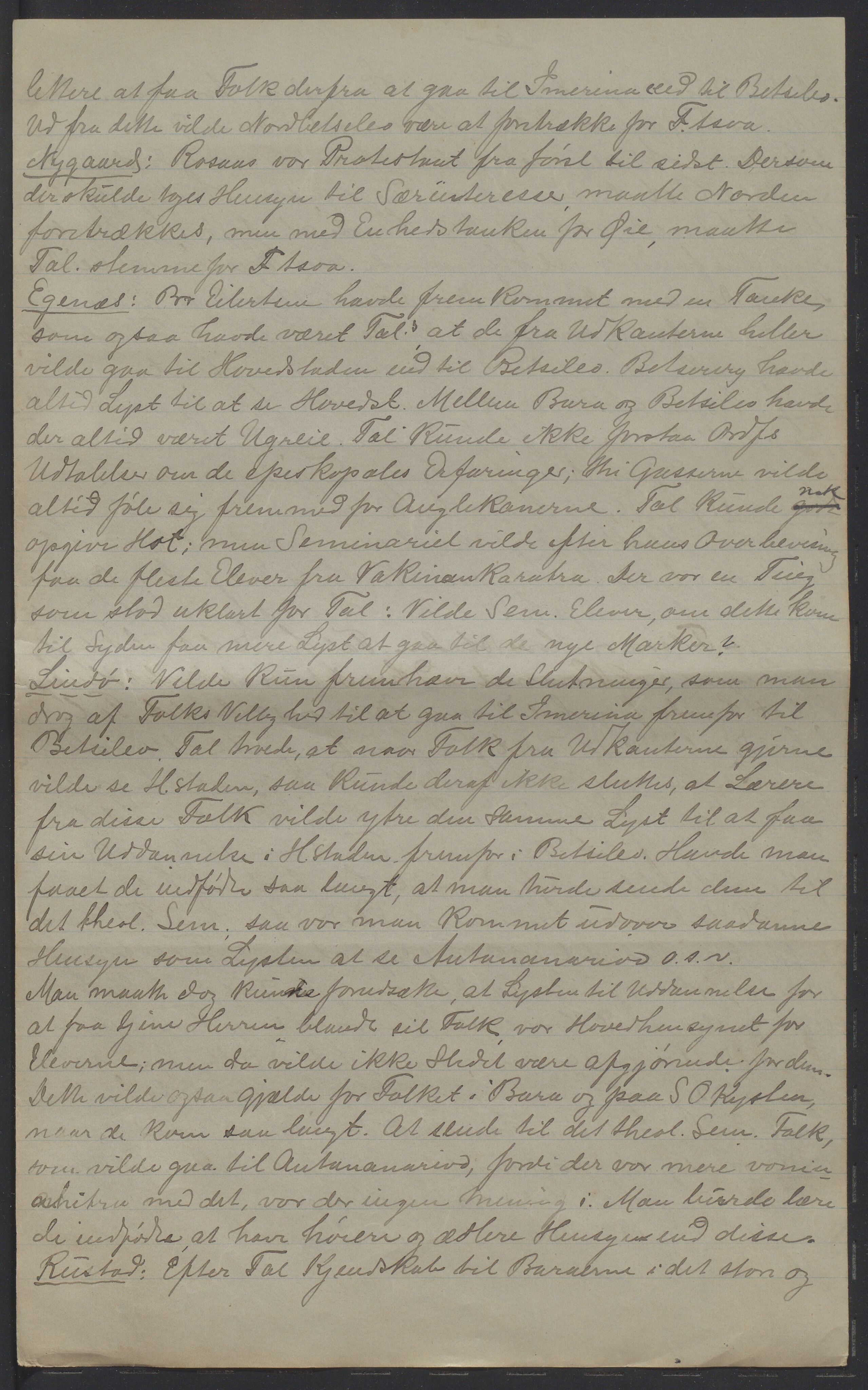 Det Norske Misjonsselskap - hovedadministrasjonen, VID/MA-A-1045/D/Da/Daa/L0038/0011: Konferansereferat og årsberetninger / Konferansereferat fra Madagaskar Innland., 1892