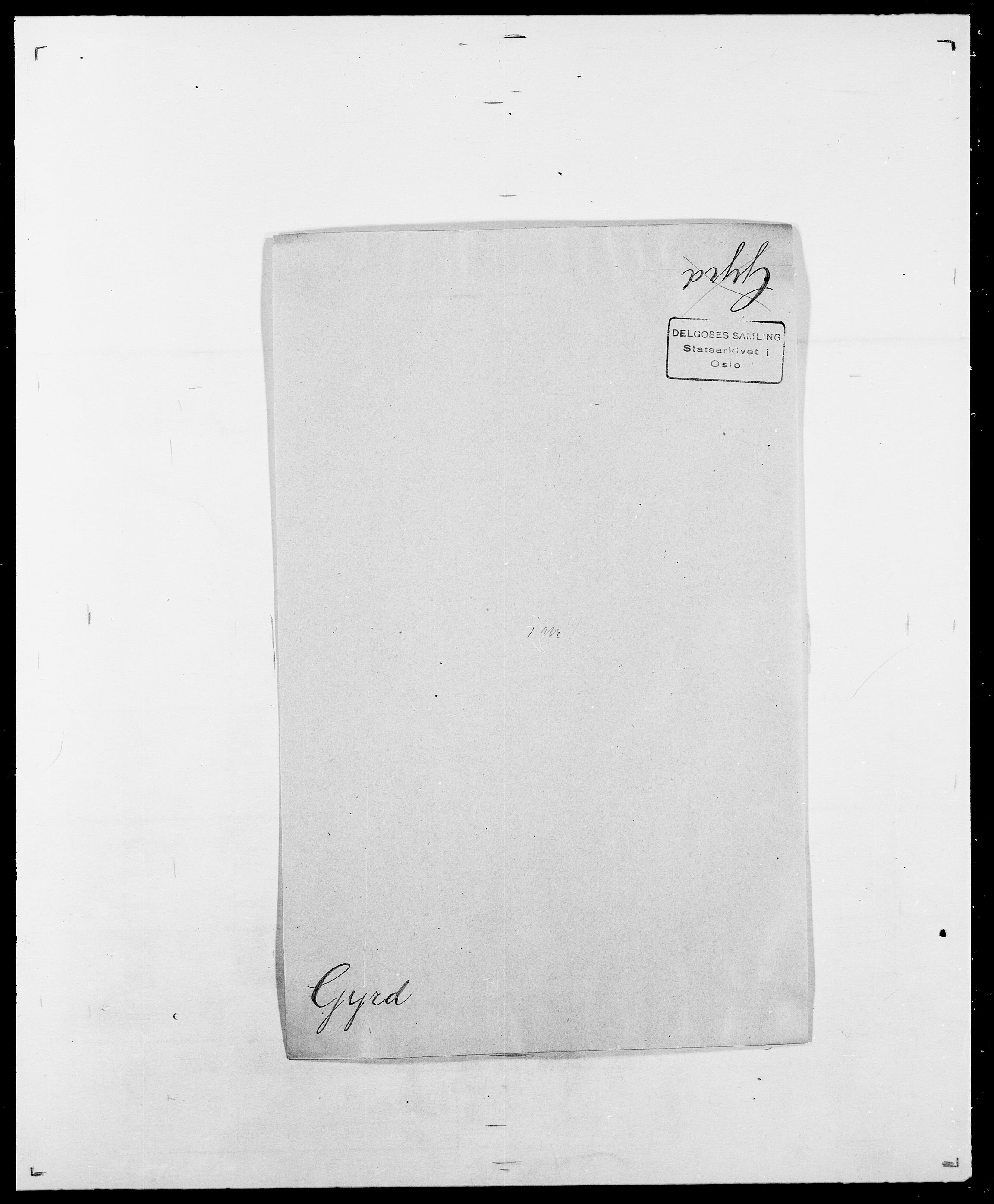 Delgobe, Charles Antoine - samling, AV/SAO-PAO-0038/D/Da/L0015: Grodtshilling - Halvorsæth, s. 537