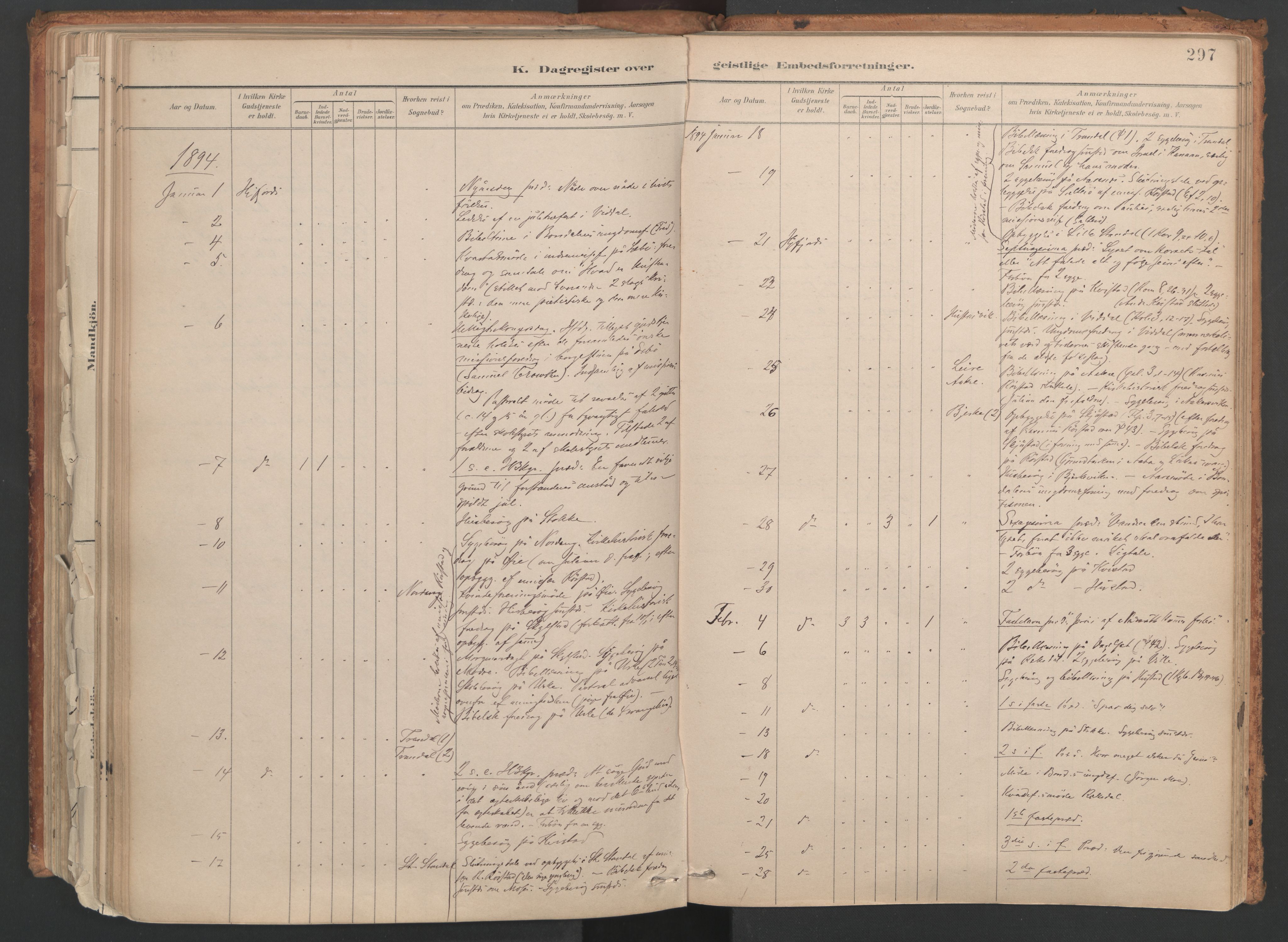 Ministerialprotokoller, klokkerbøker og fødselsregistre - Møre og Romsdal, SAT/A-1454/515/L0211: Ministerialbok nr. 515A07, 1886-1910, s. 297