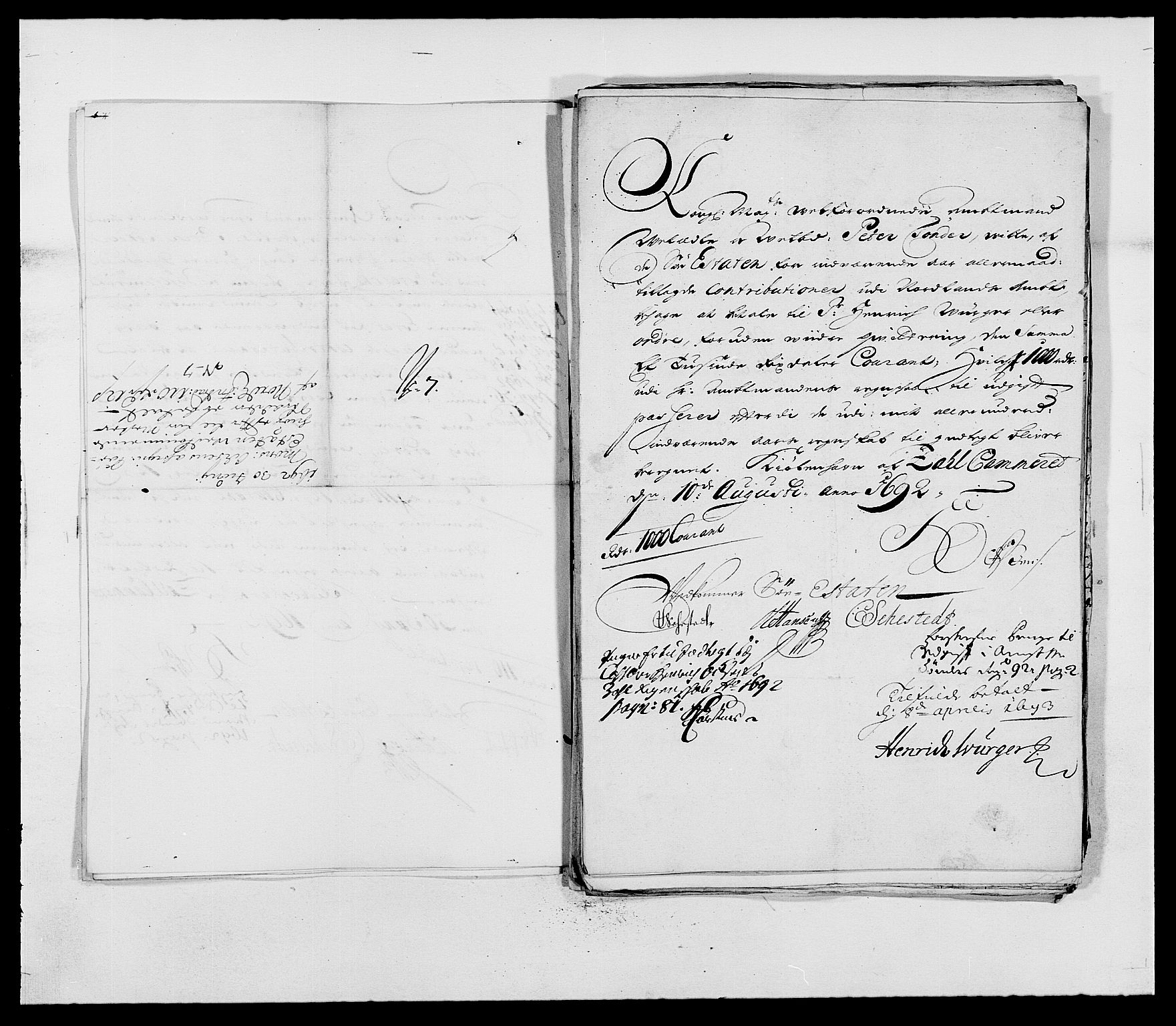 Rentekammeret inntil 1814, Reviderte regnskaper, Fogderegnskap, AV/RA-EA-4092/R68/L4751: Fogderegnskap Senja og Troms, 1690-1693, s. 213