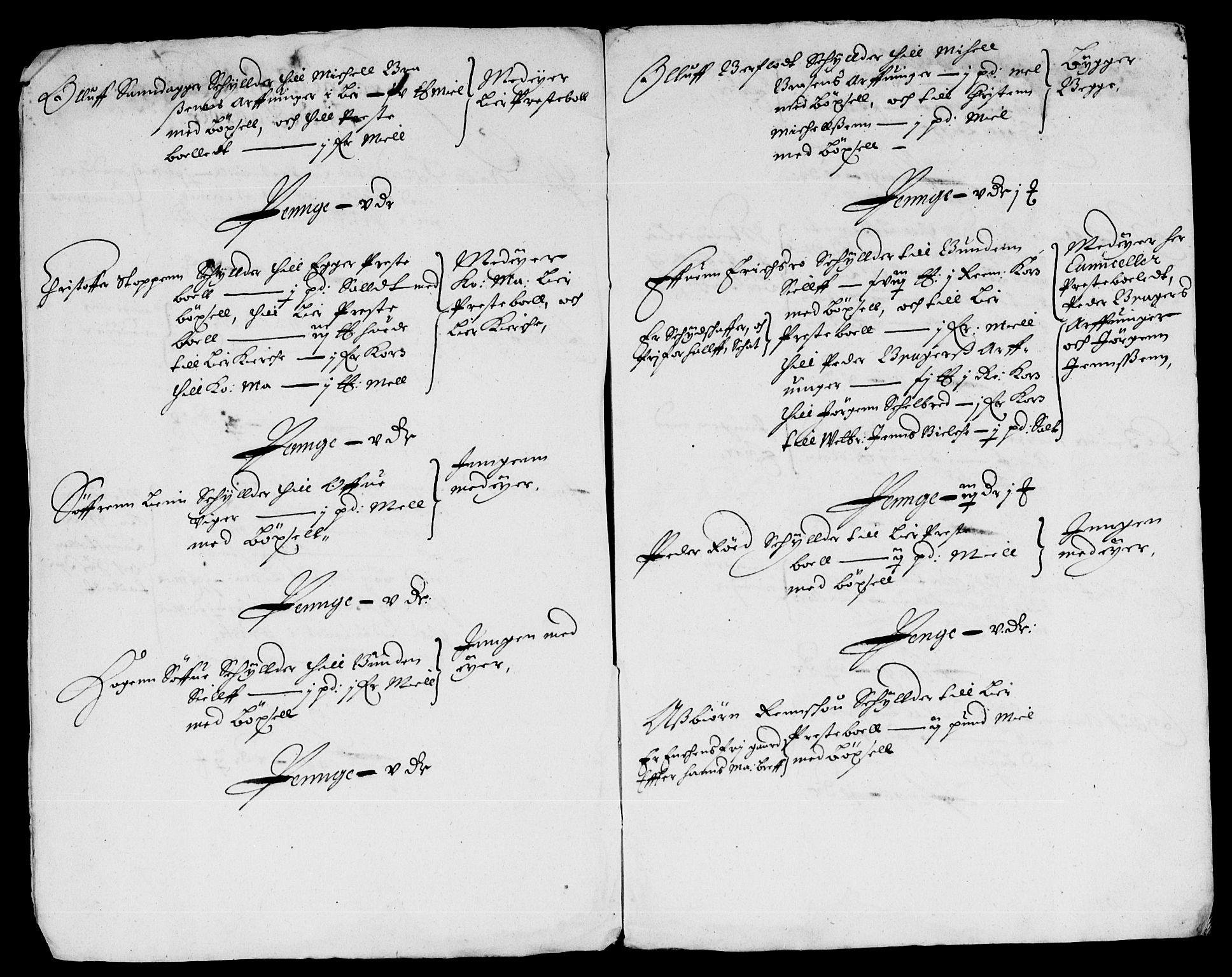 Rentekammeret inntil 1814, Reviderte regnskaper, Lensregnskaper, RA/EA-5023/R/Rb/Rba/L0237: Akershus len, 1656-1657