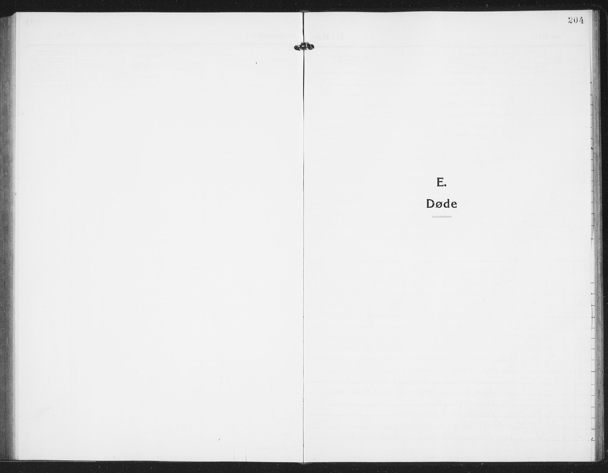 Nes prestekontor Kirkebøker, AV/SAO-A-10410/G/Gb/L0002: Klokkerbok nr. II 2, 1918-1942, s. 204