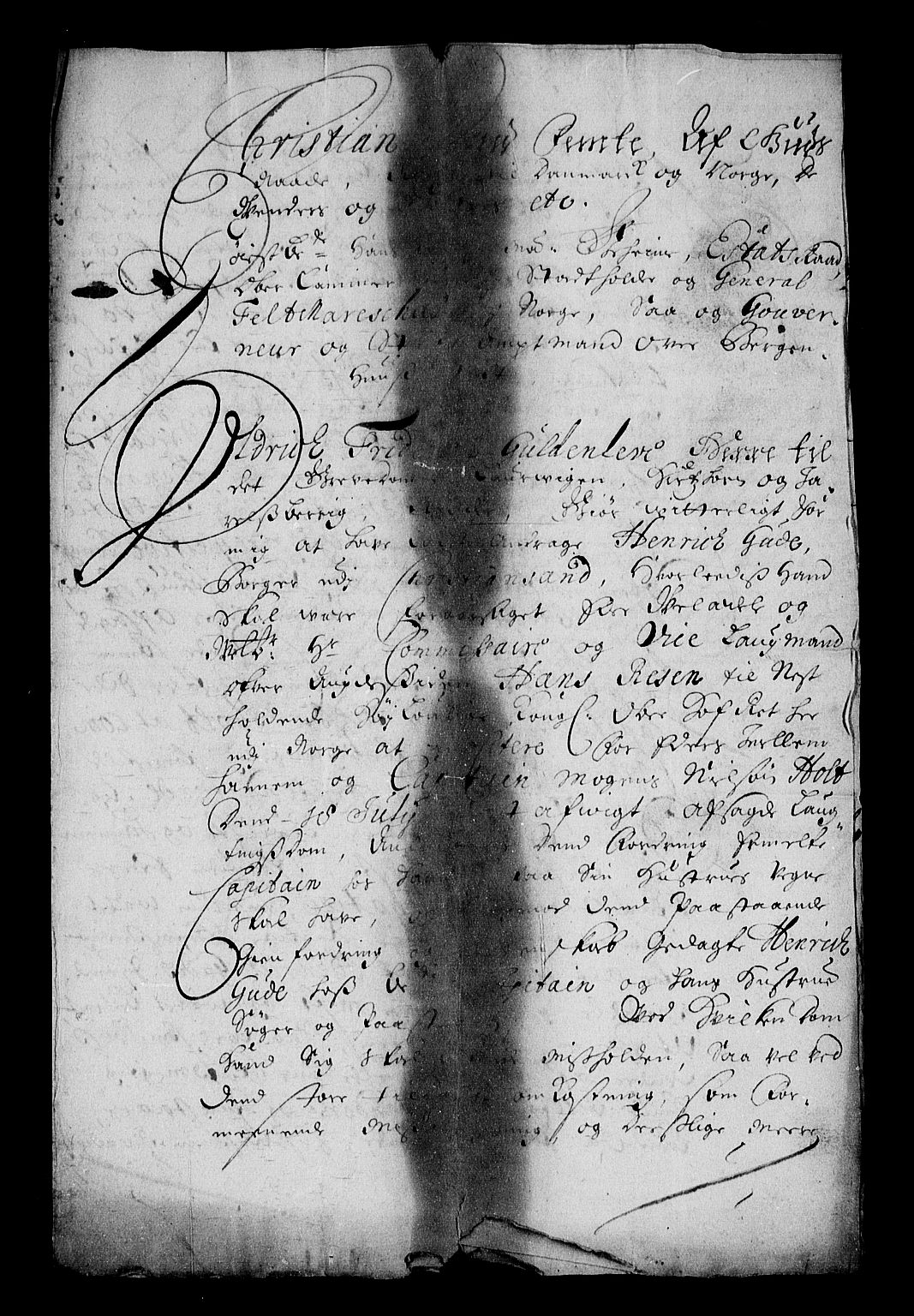 Stattholderembetet 1572-1771, RA/EA-2870/Af/L0001: Avskrifter av vedlegg til originale supplikker, nummerert i samsvar med supplikkbøkene, 1683-1687, s. 204