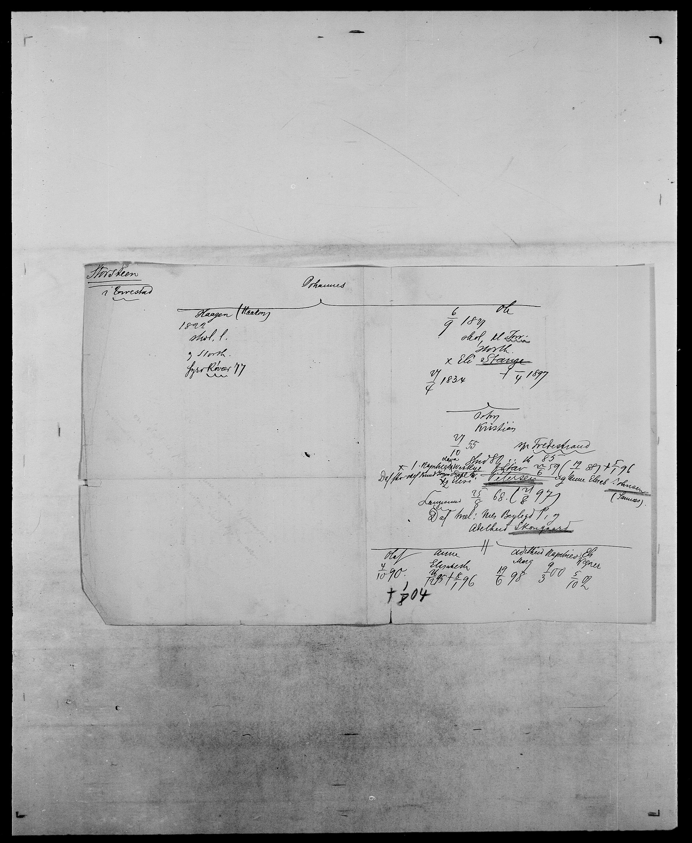 Delgobe, Charles Antoine - samling, AV/SAO-PAO-0038/D/Da/L0037: Steen, Sthen, Stein - Svare, Svanige, Svanne, se også Svanning og Schwane, s. 524