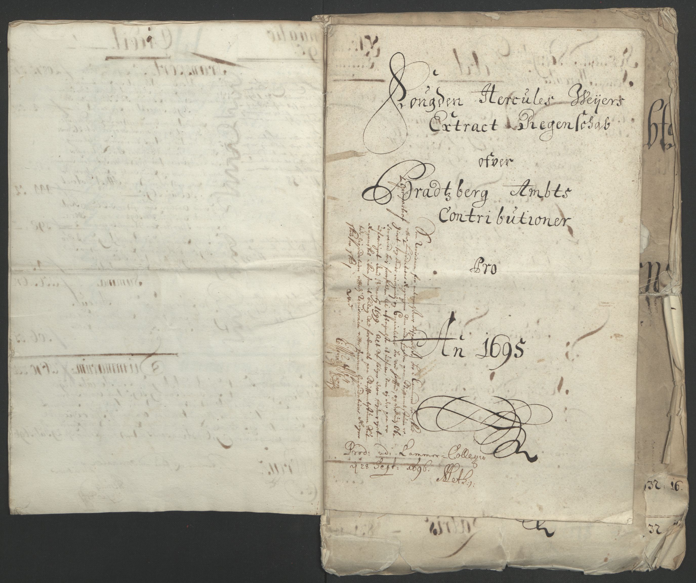 Rentekammeret inntil 1814, Reviderte regnskaper, Fogderegnskap, AV/RA-EA-4092/R36/L2093: Fogderegnskap Øvre og Nedre Telemark og Bamble, 1695, s. 15