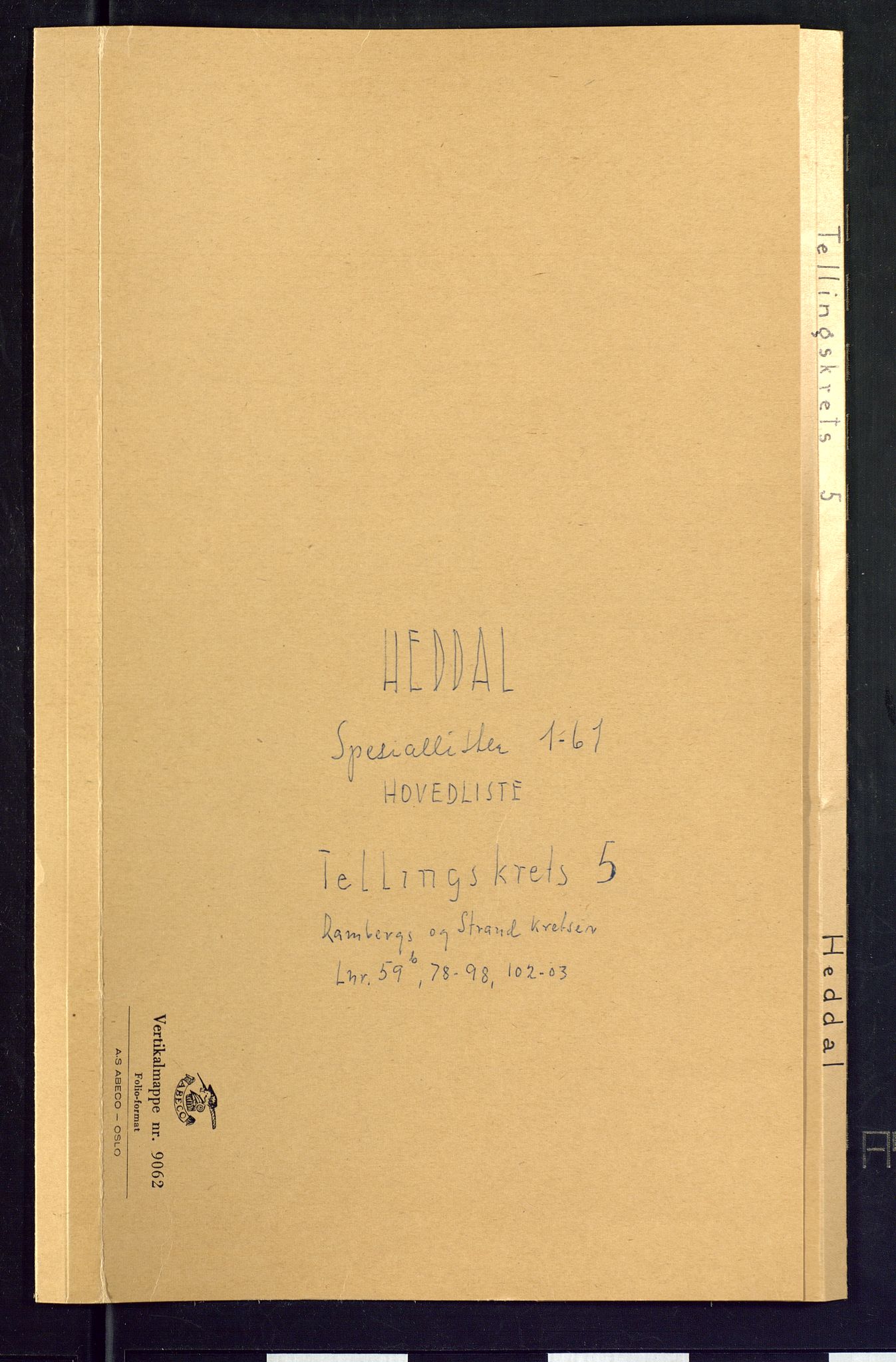 SAKO, Folketelling 1875 for 0823P Heddal prestegjeld, 1875, s. 21