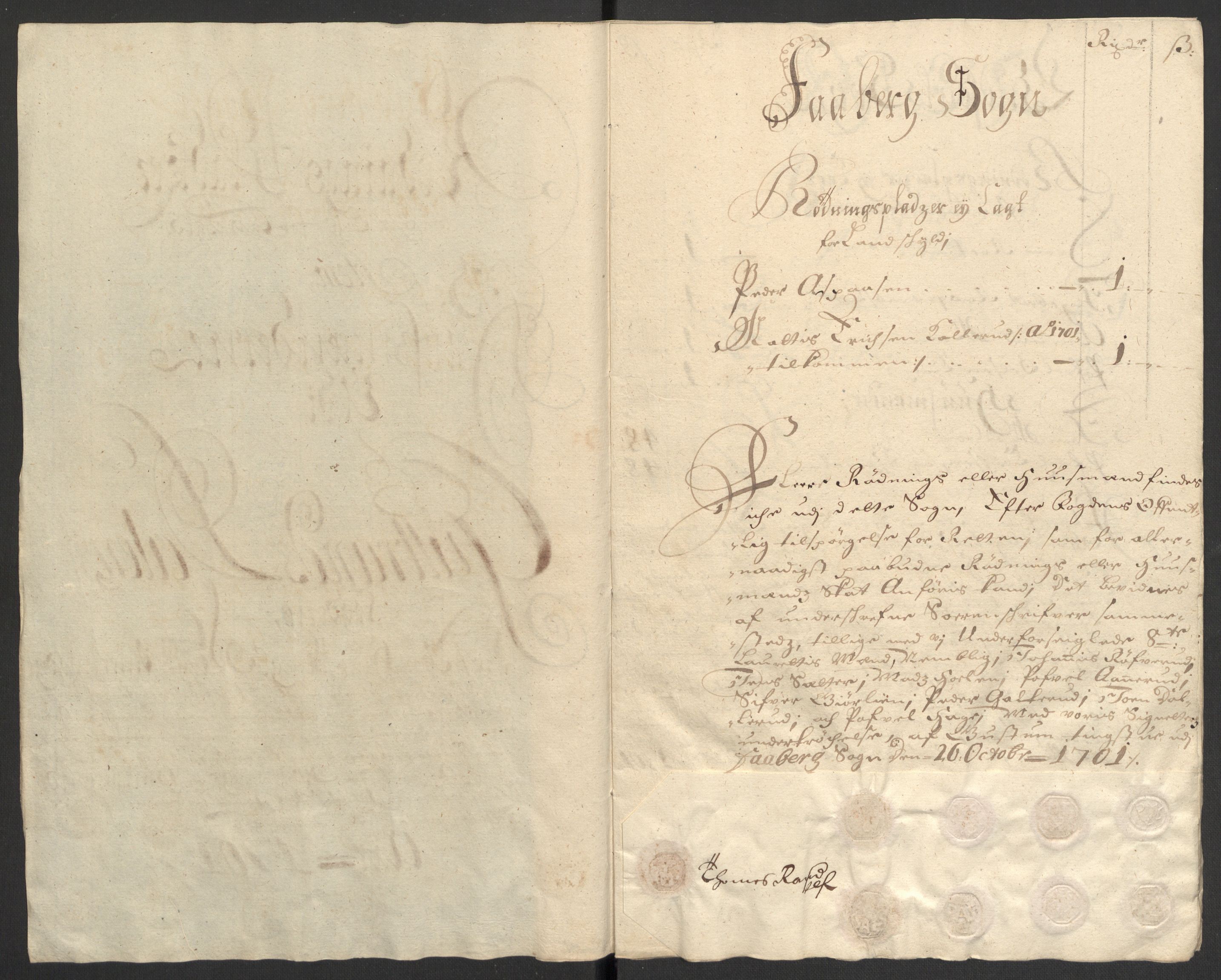 Rentekammeret inntil 1814, Reviderte regnskaper, Fogderegnskap, RA/EA-4092/R17/L1174: Fogderegnskap Gudbrandsdal, 1701, s. 112