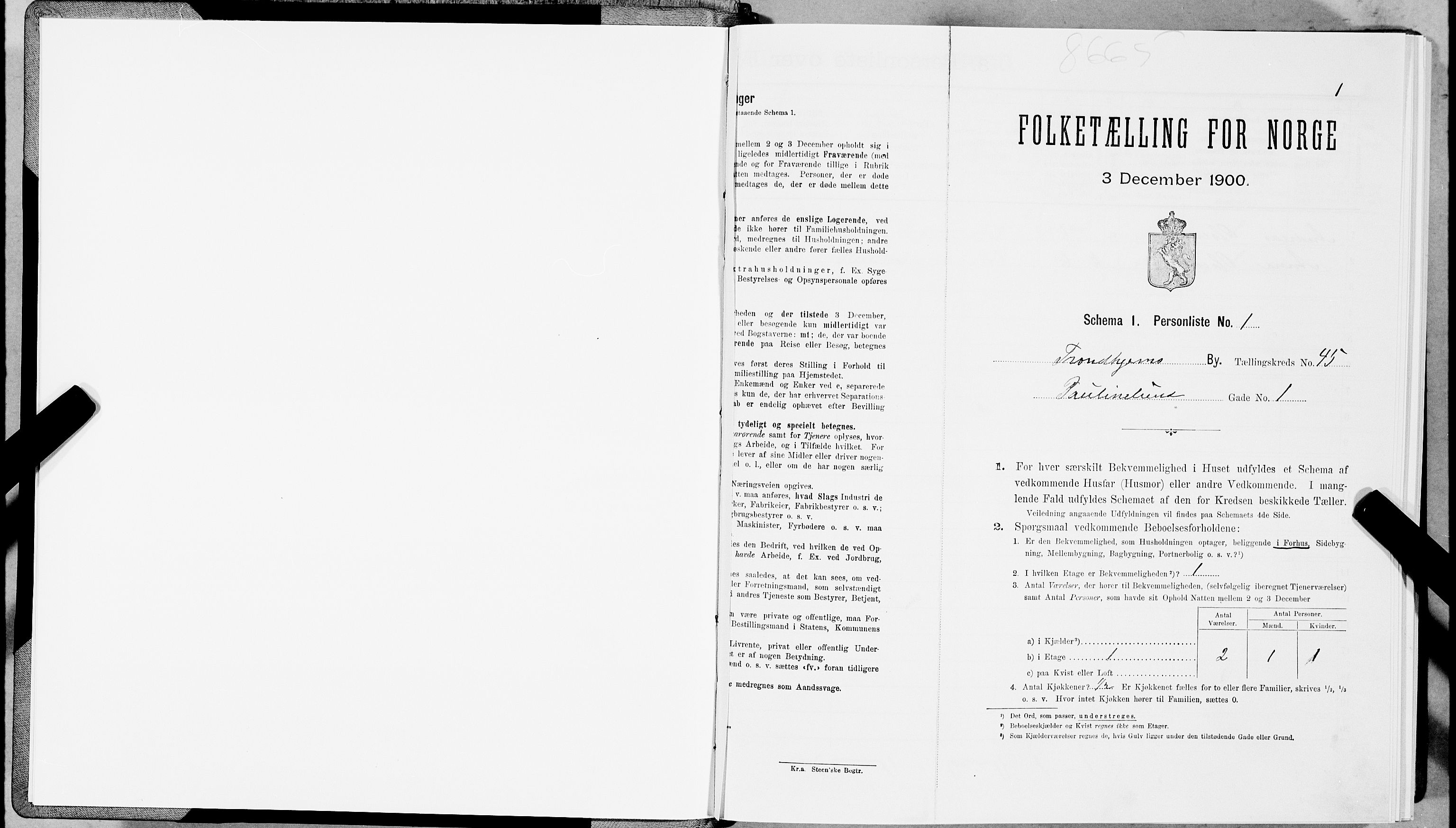 SAT, Folketelling 1900 for 1601 Trondheim kjøpstad, 1900, s. 7304