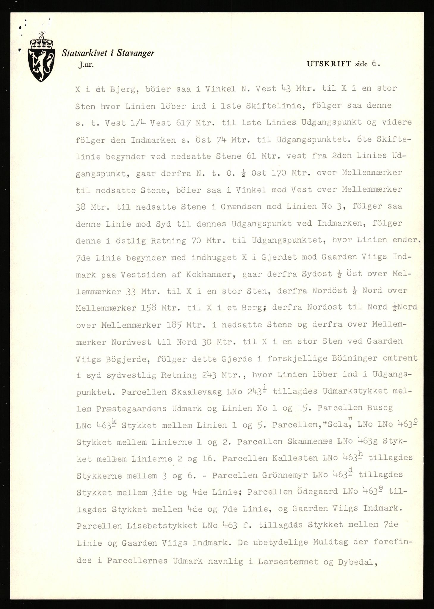 Statsarkivet i Stavanger, AV/SAST-A-101971/03/Y/Yj/L0066: Avskrifter sortert etter gårdsnavn: Pedersro - Prestegården i Suldal, 1750-1930, s. 598