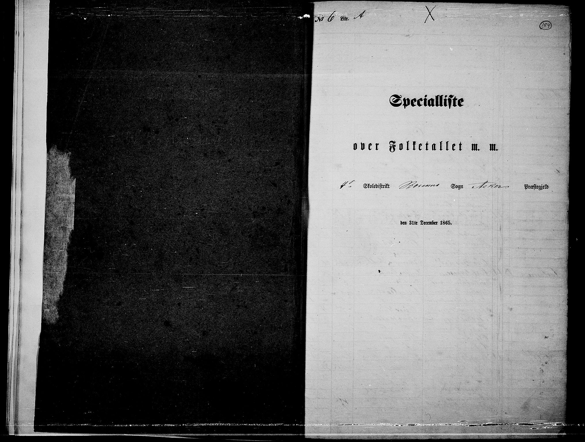 RA, Folketelling 1865 for 0220P Asker prestegjeld, 1865, s. 151