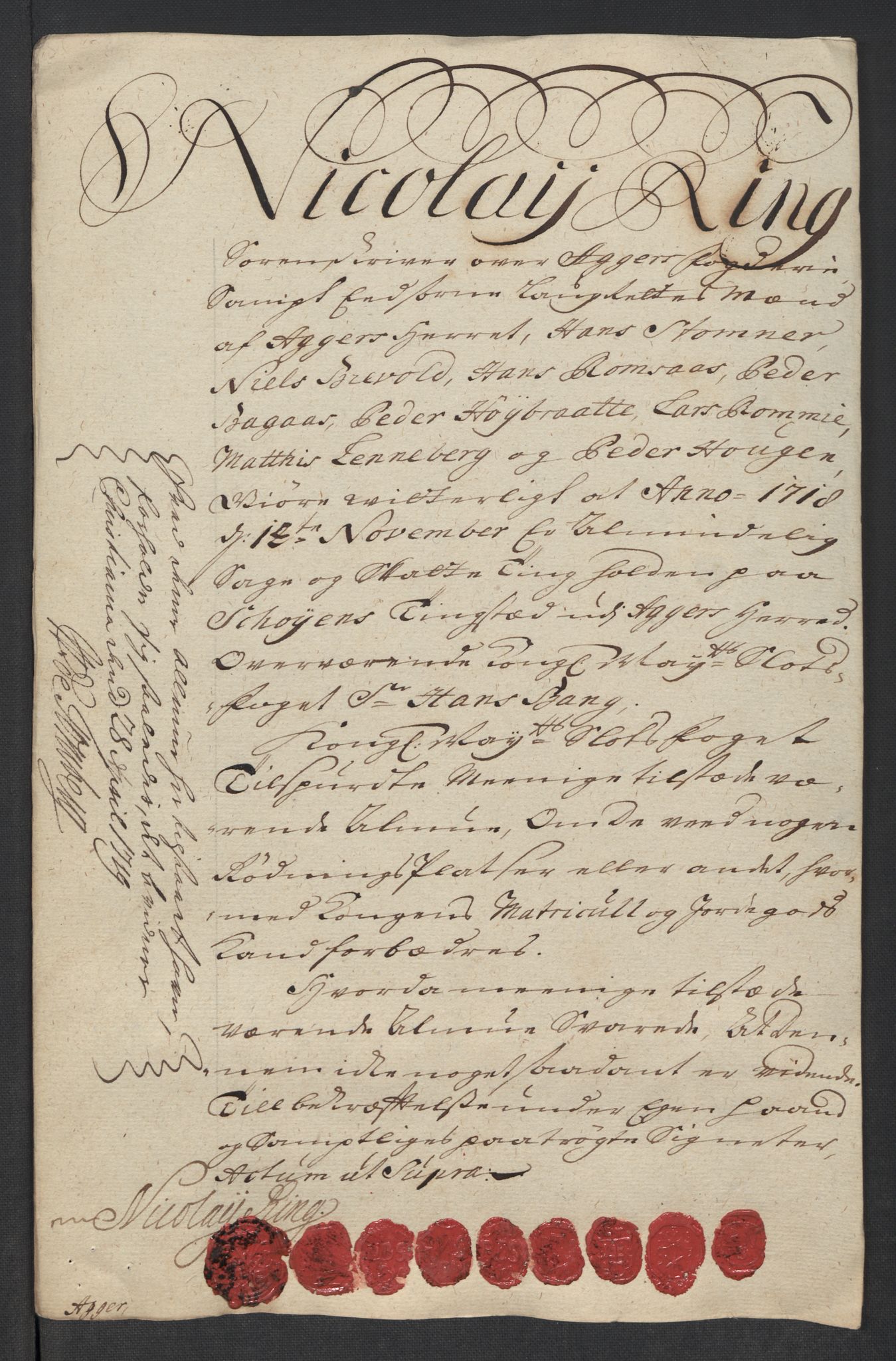 Rentekammeret inntil 1814, Reviderte regnskaper, Fogderegnskap, AV/RA-EA-4092/R10/L0456: Fogderegnskap Aker og Follo, 1718, s. 92