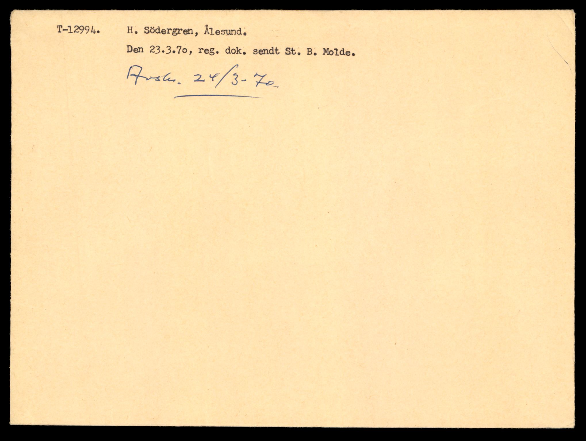 Møre og Romsdal vegkontor - Ålesund trafikkstasjon, AV/SAT-A-4099/F/Fe/L0036: Registreringskort for kjøretøy T 12831 - T 13030, 1927-1998, s. 2381