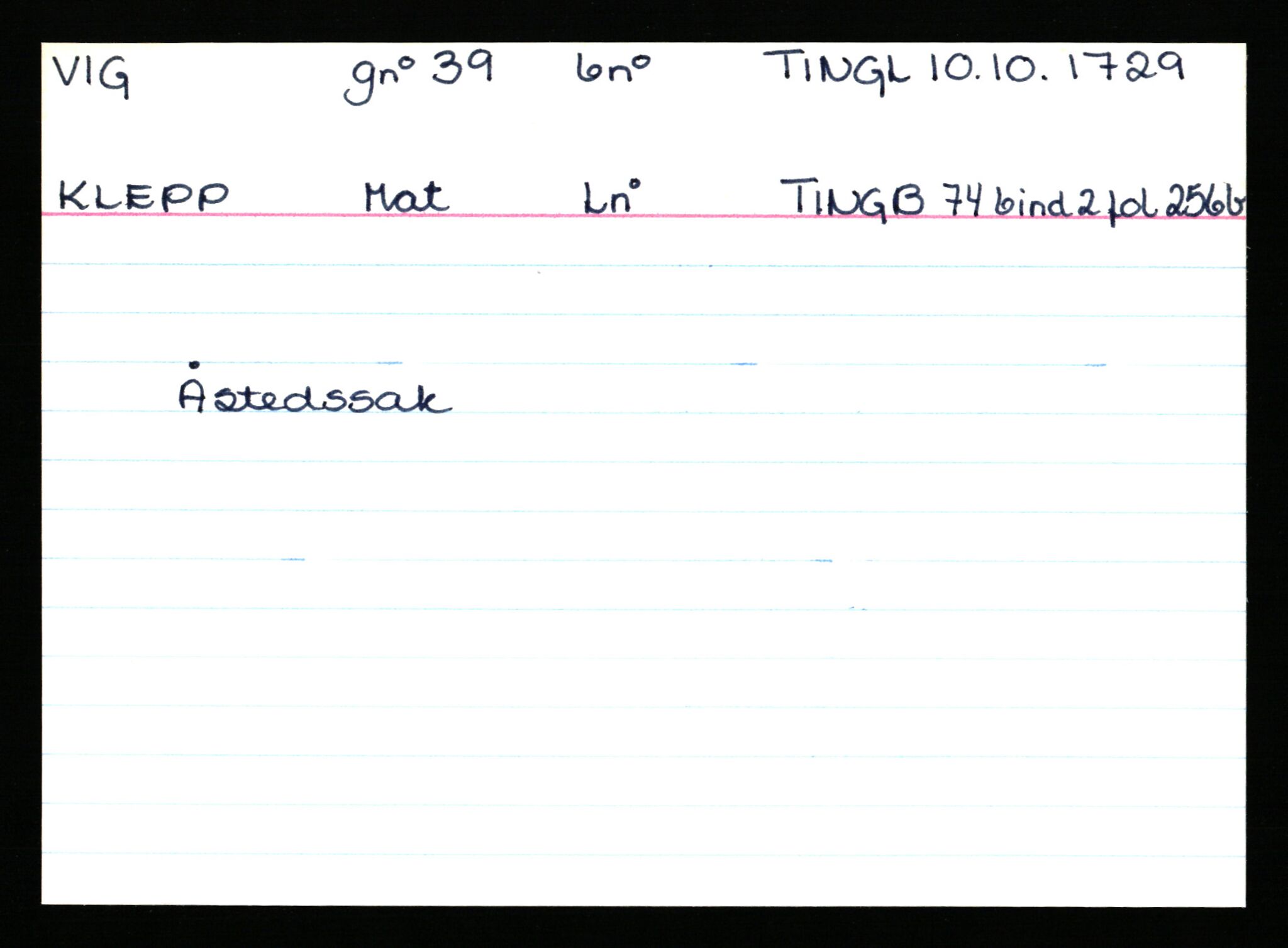 Statsarkivet i Stavanger, AV/SAST-A-101971/03/Y/Ym/L0066: Åstedskort sortert etter gårdsnavn: Veshovde - Vik, 1600-1950, s. 378