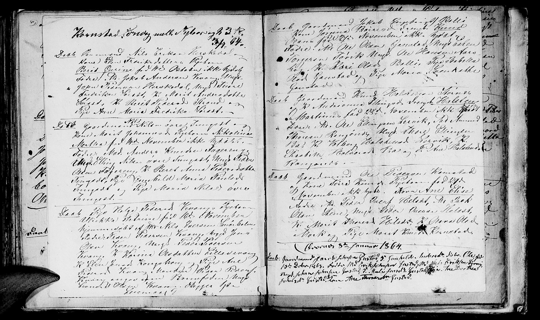 Ministerialprotokoller, klokkerbøker og fødselsregistre - Møre og Romsdal, AV/SAT-A-1454/568/L0813: Kladd til kirkebok nr. 568C03, 1856-1870