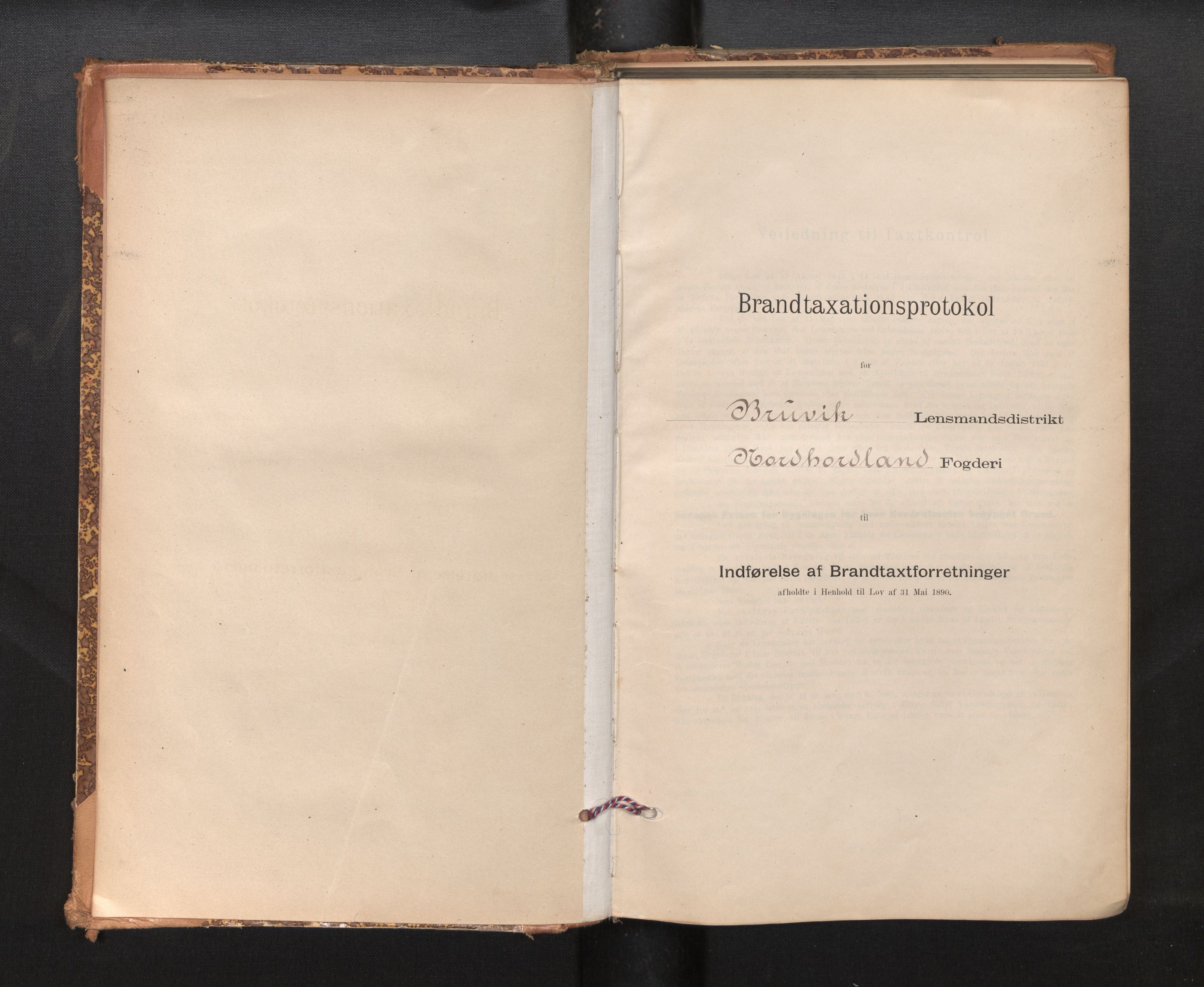 Lensmannen i Bruvik, AV/SAB-A-31301/0012/L0006: Branntakstprotokoll, skjematakst, 1894-1906